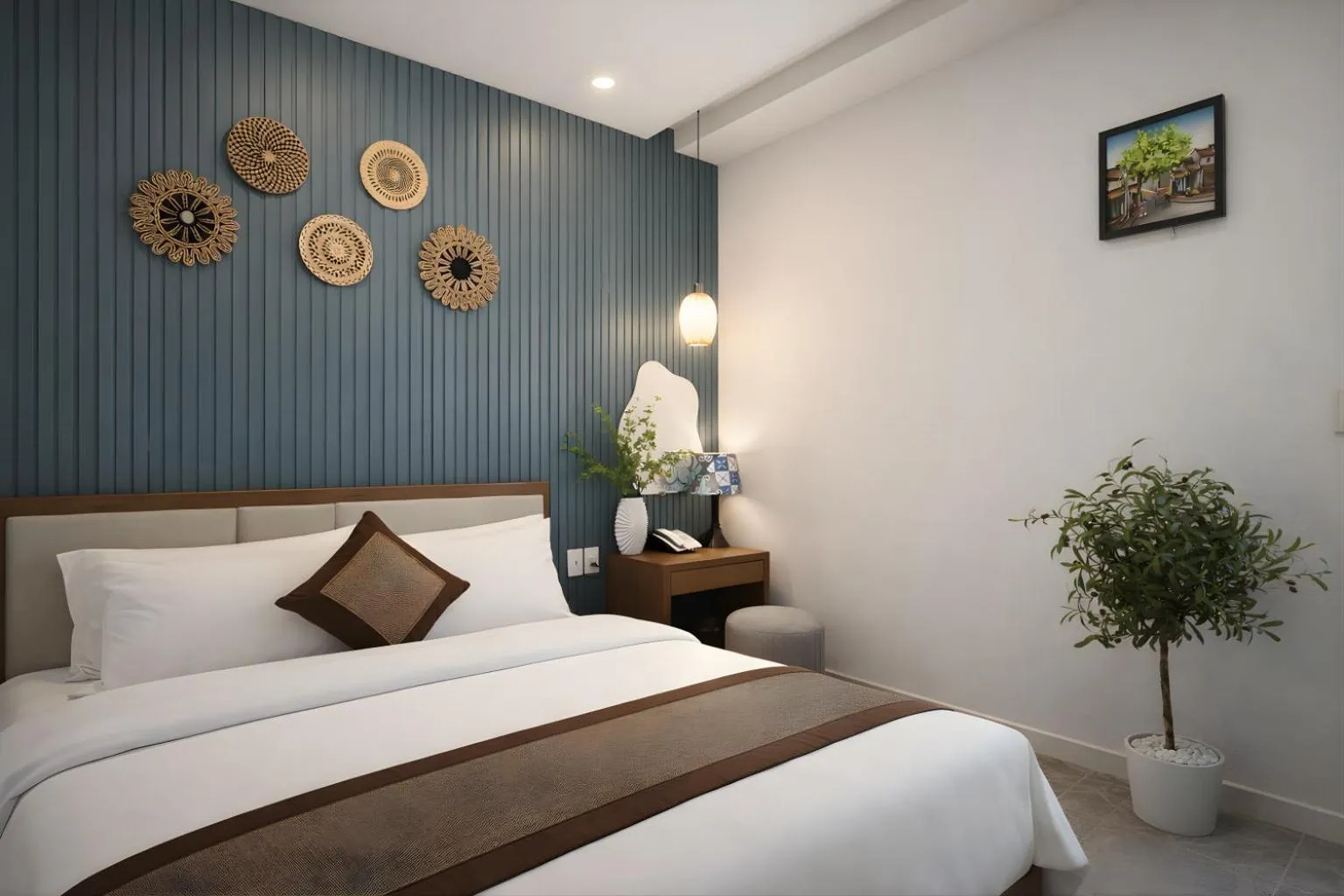 Bed in Vilion Boutique Hotel Ben Thanh