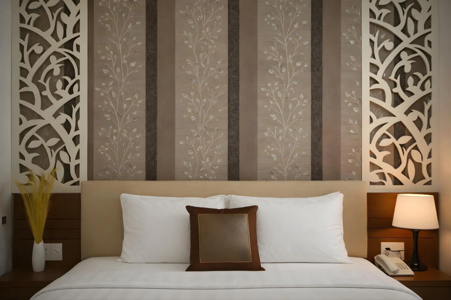 Bed in Vilion Boutique Hotel Ben Thanh