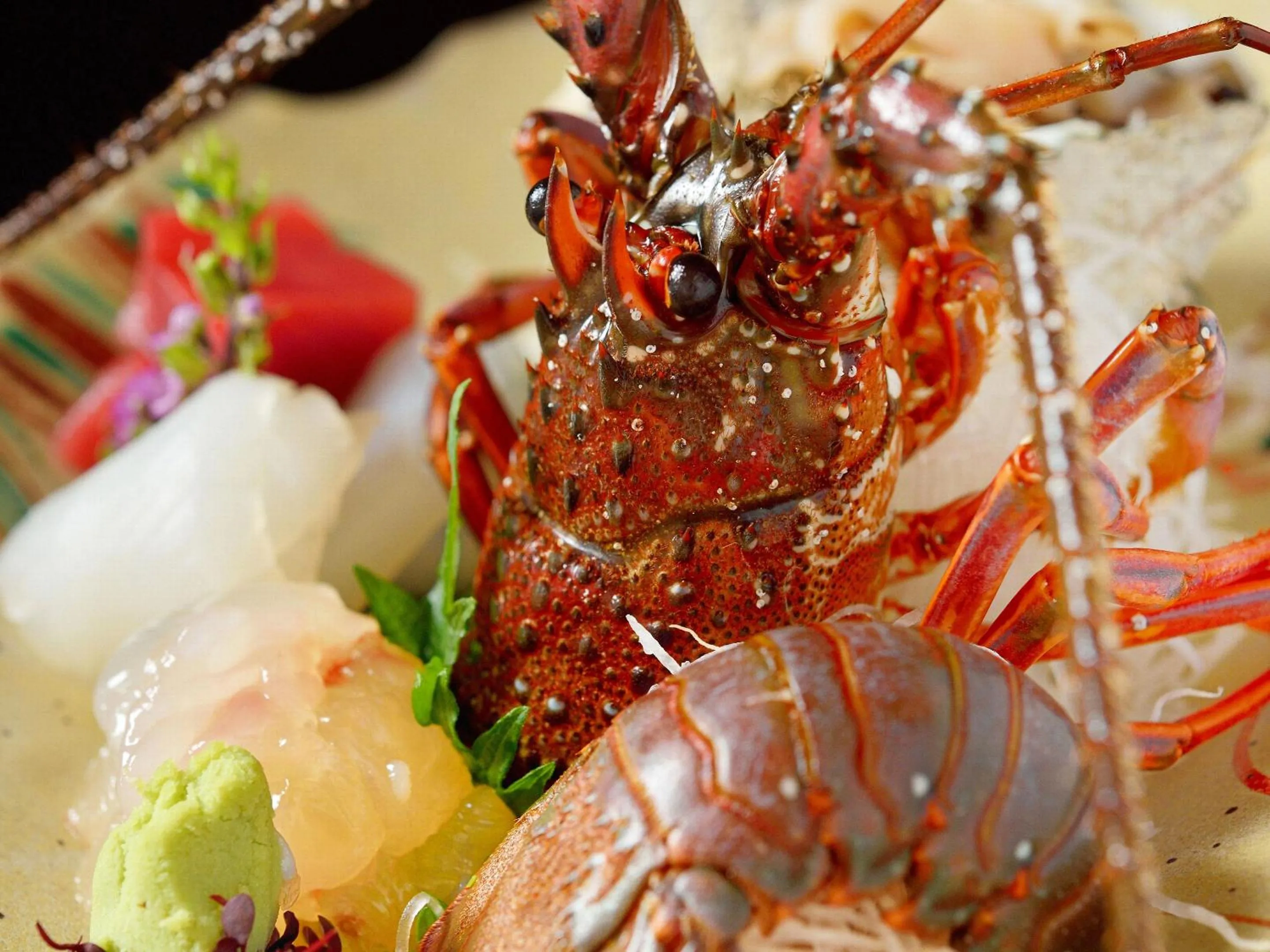 Food close-up in Hamachiyokan