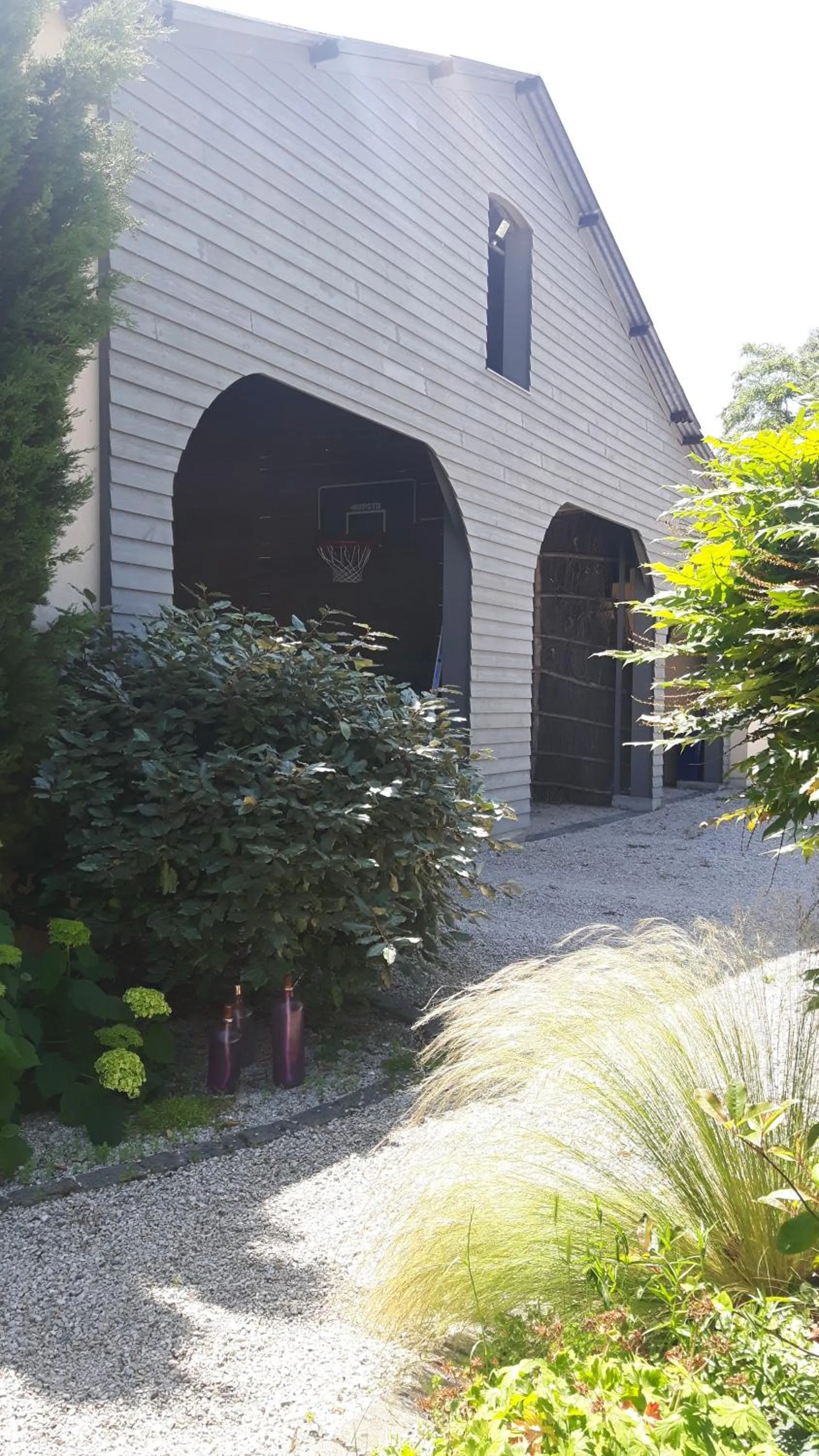 Parking in la longère angevine