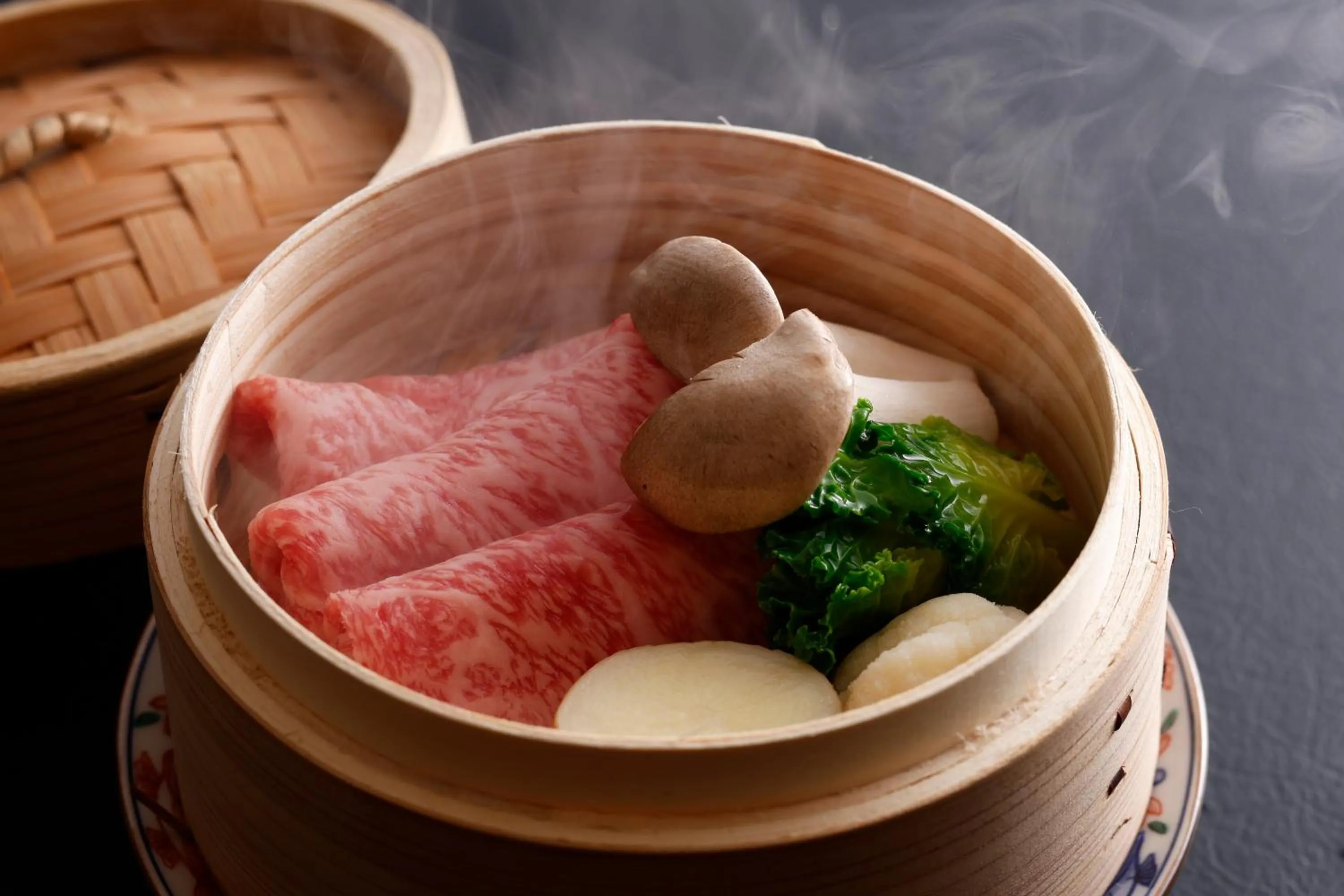 Dinner in Ginsuisou Choraku