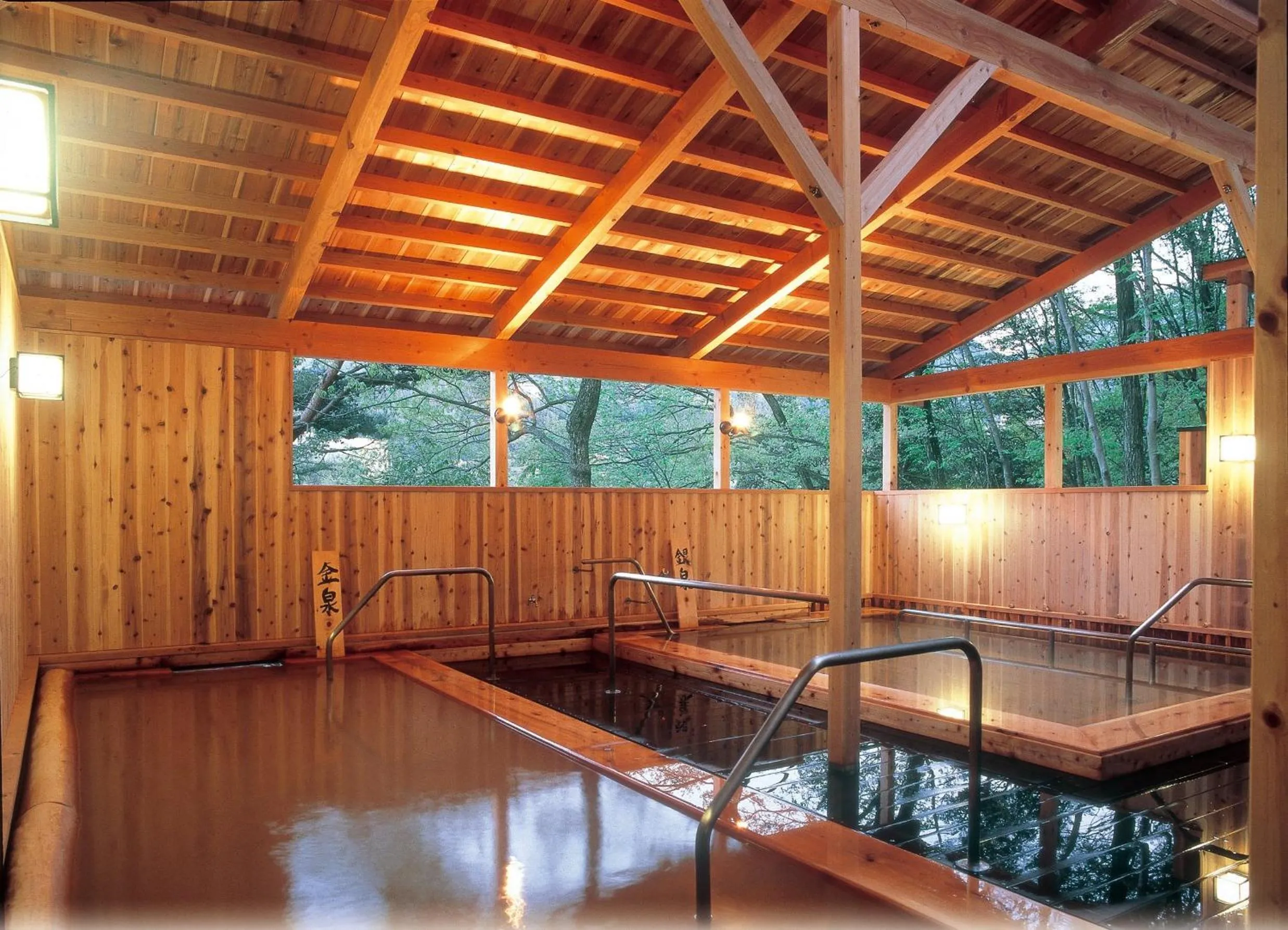 Hot Spring Bath in Ginsuisou Choraku