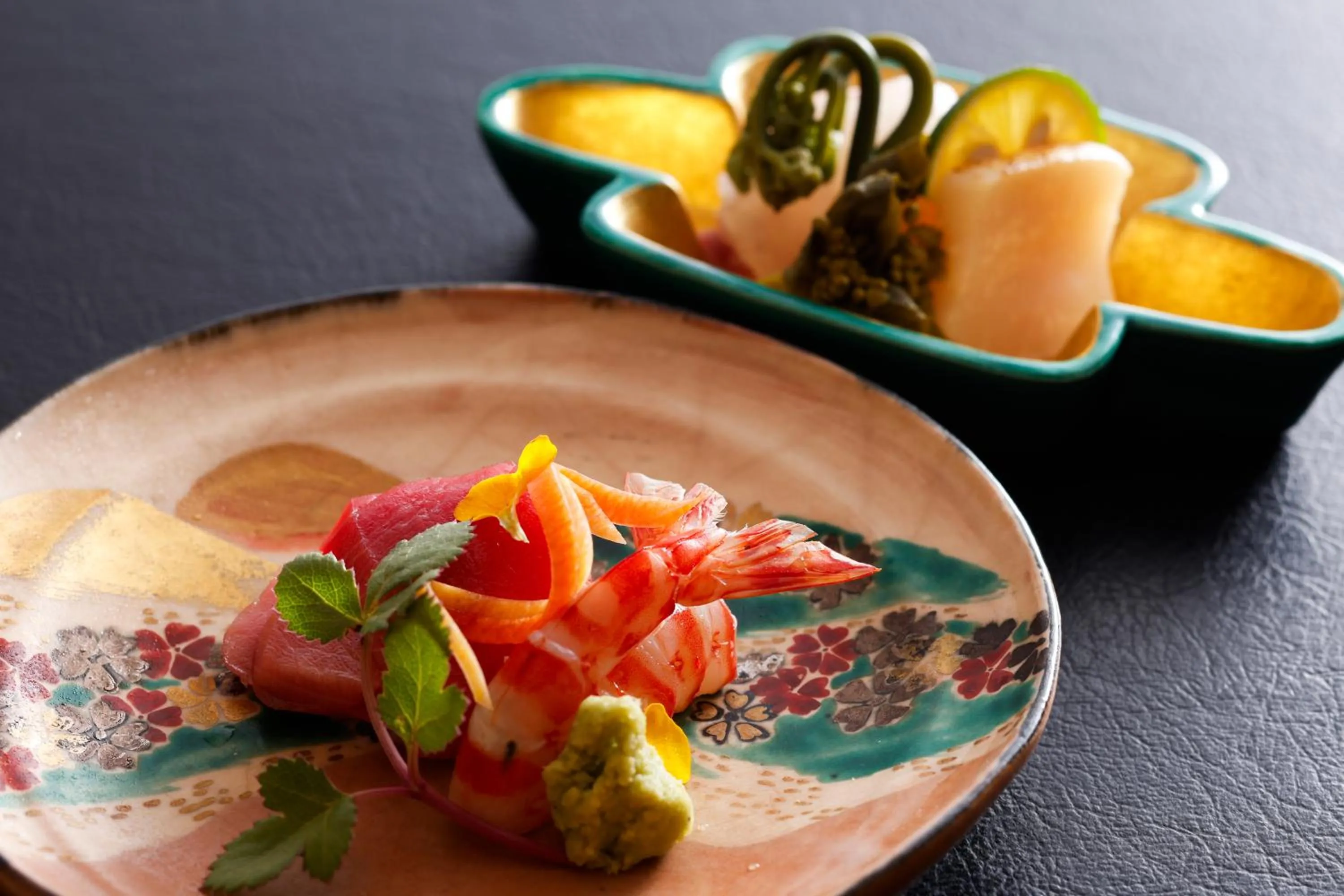 Dinner in Ginsuisou Choraku