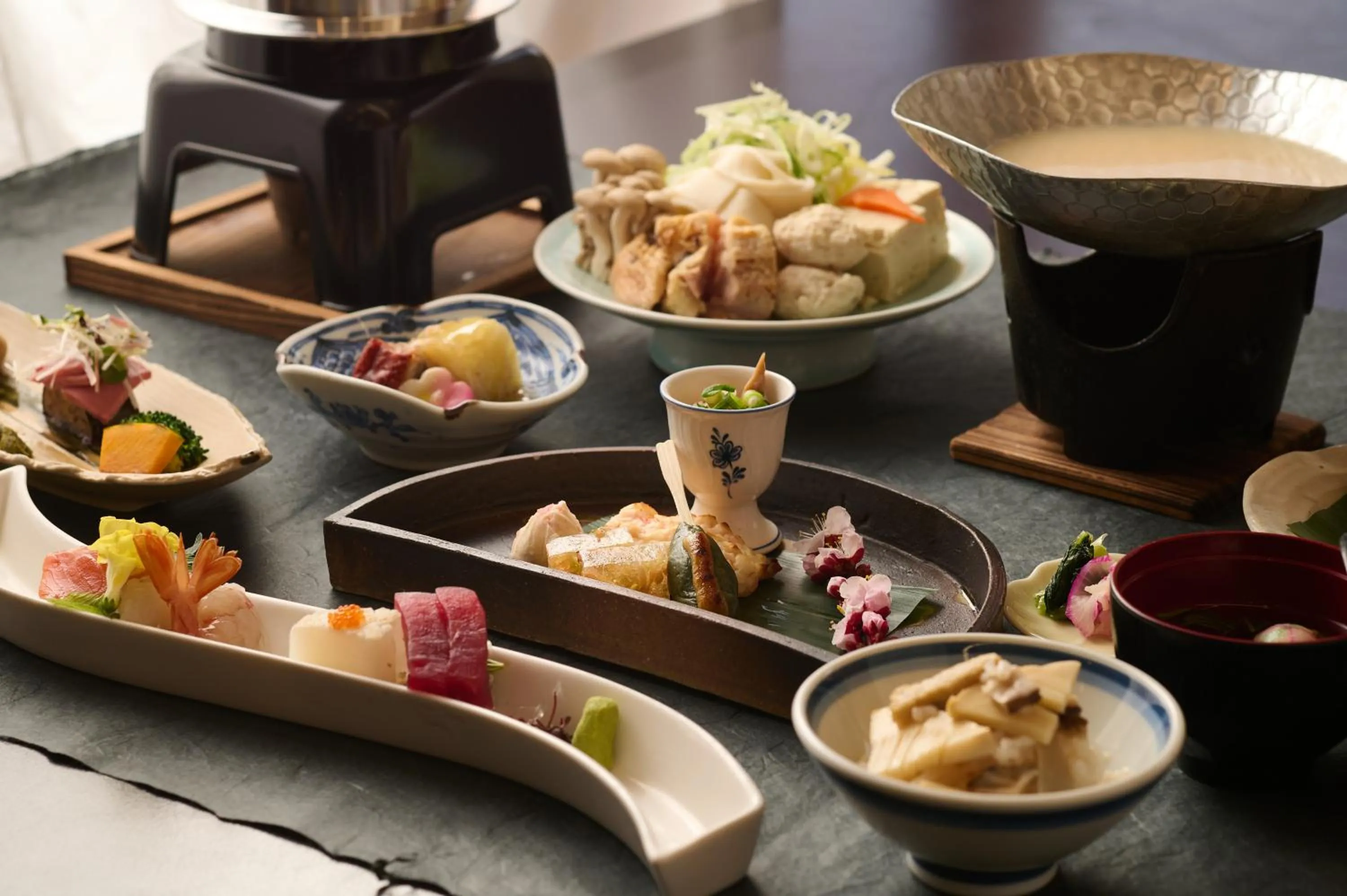 Dinner in Royal Hotel Kawaguchiko