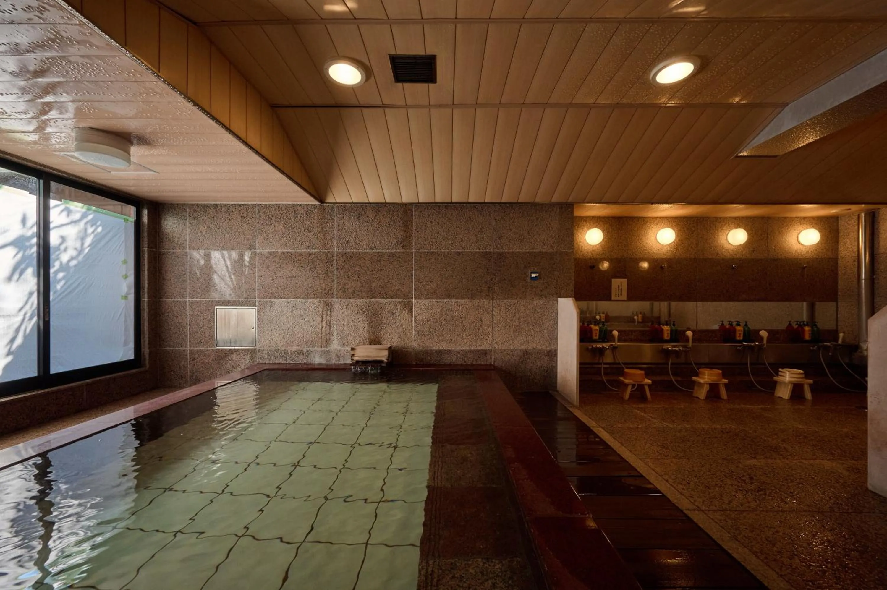 Hot Spring Bath in Royal Hotel Kawaguchiko