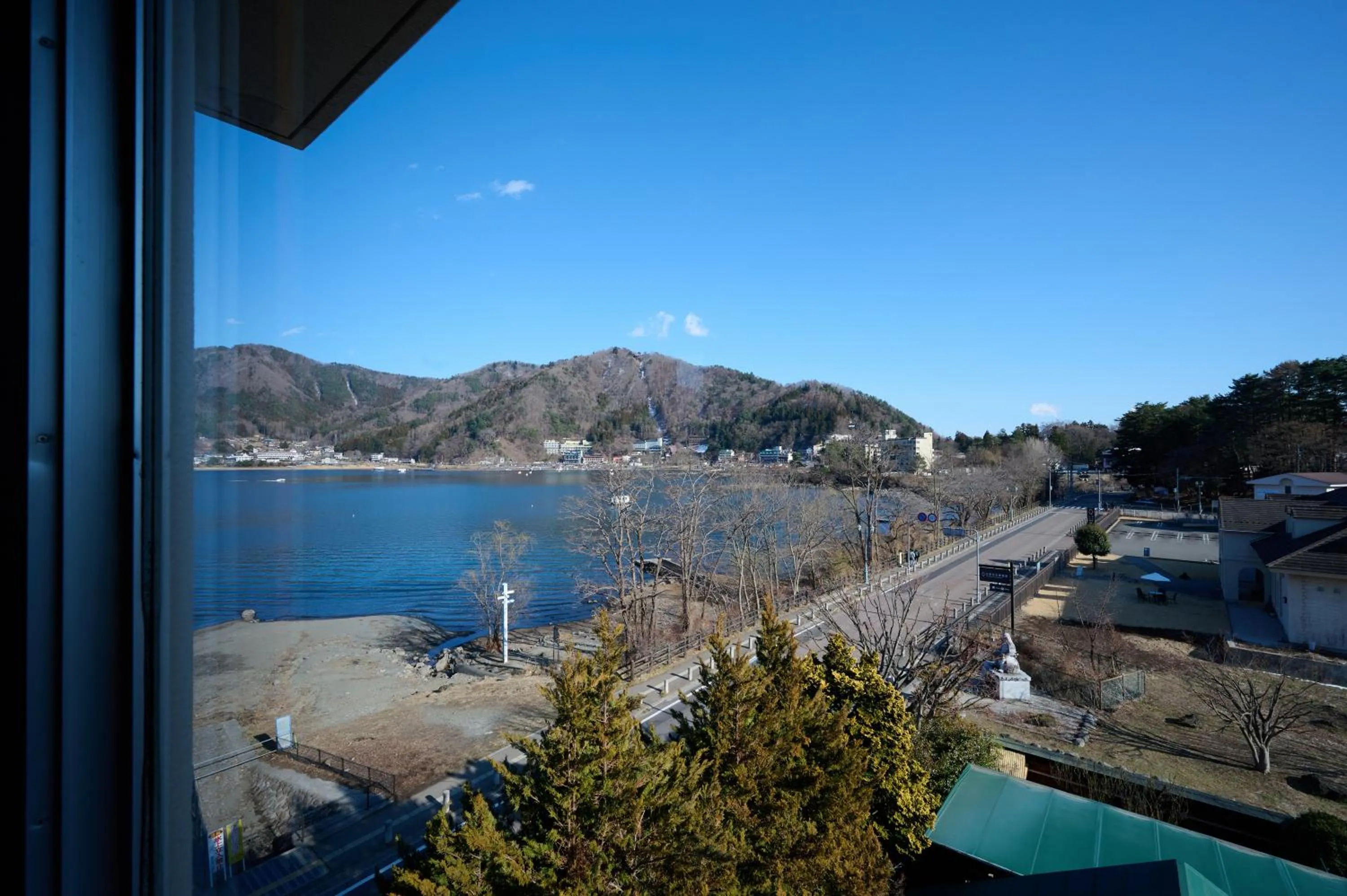 Lake view in Royal Hotel Kawaguchiko