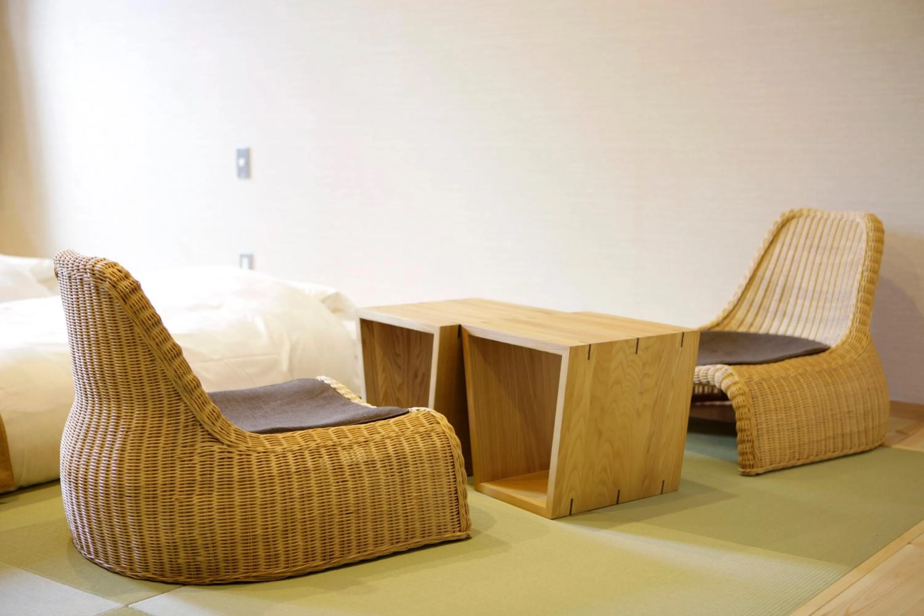 Seating area in Royal Hotel Kawaguchiko