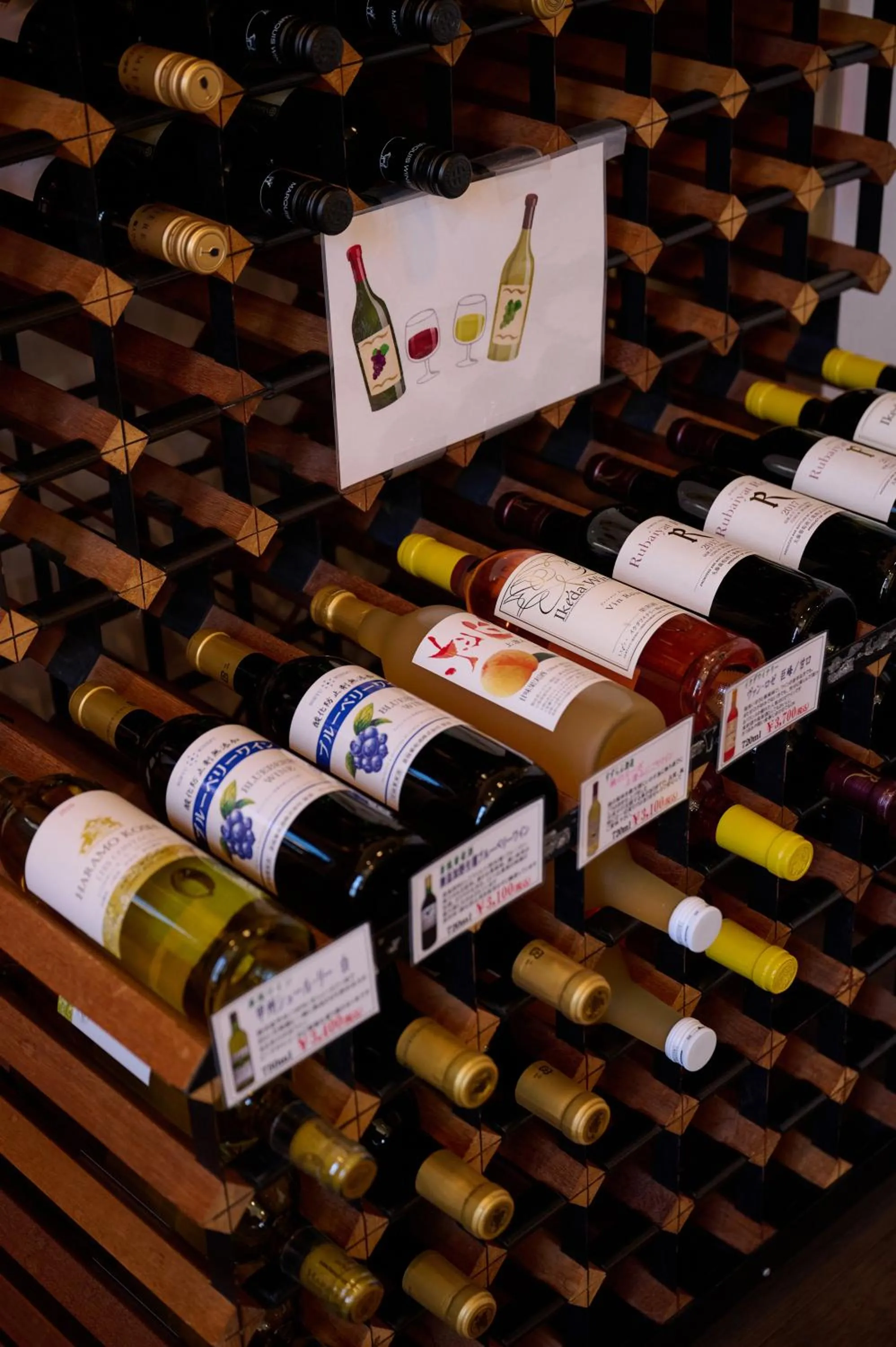 Alcoholic drinks in Royal Hotel Kawaguchiko