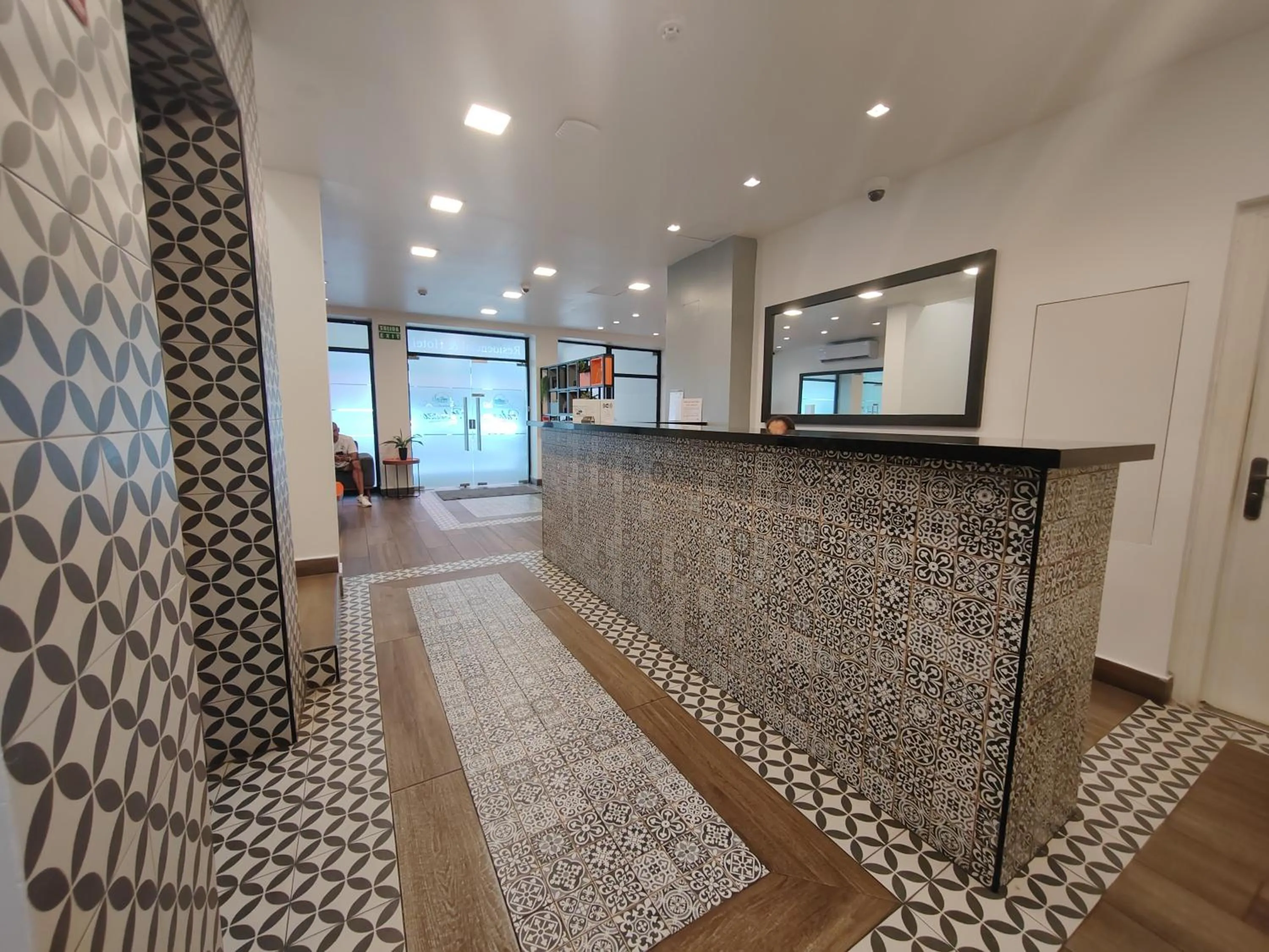 Lobby or reception in Residencial & Hotel Palazzo