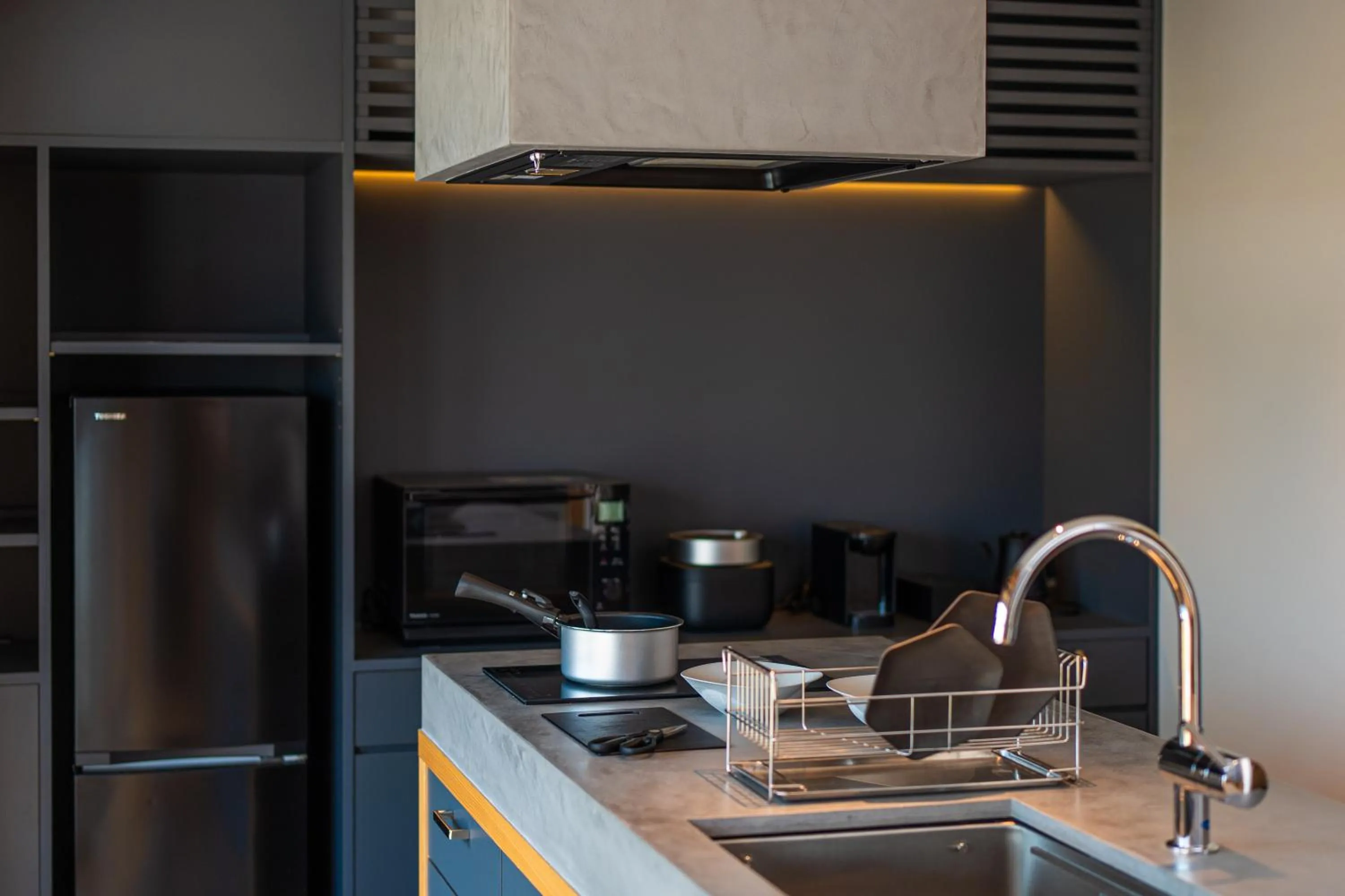 Kitchen or kitchenette in Hotel Kitanoya