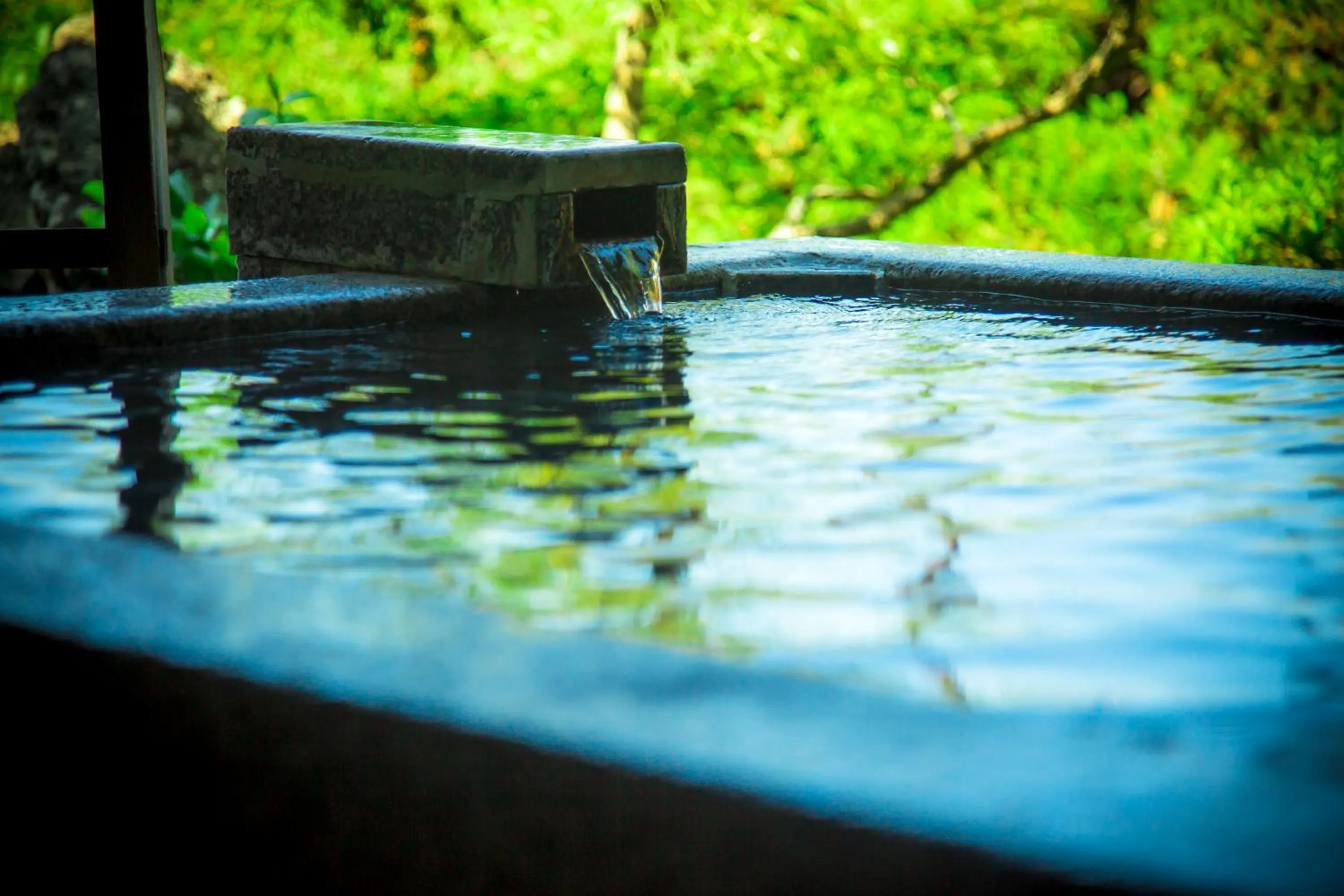 Open Air Bath in Hotel Kitanoya