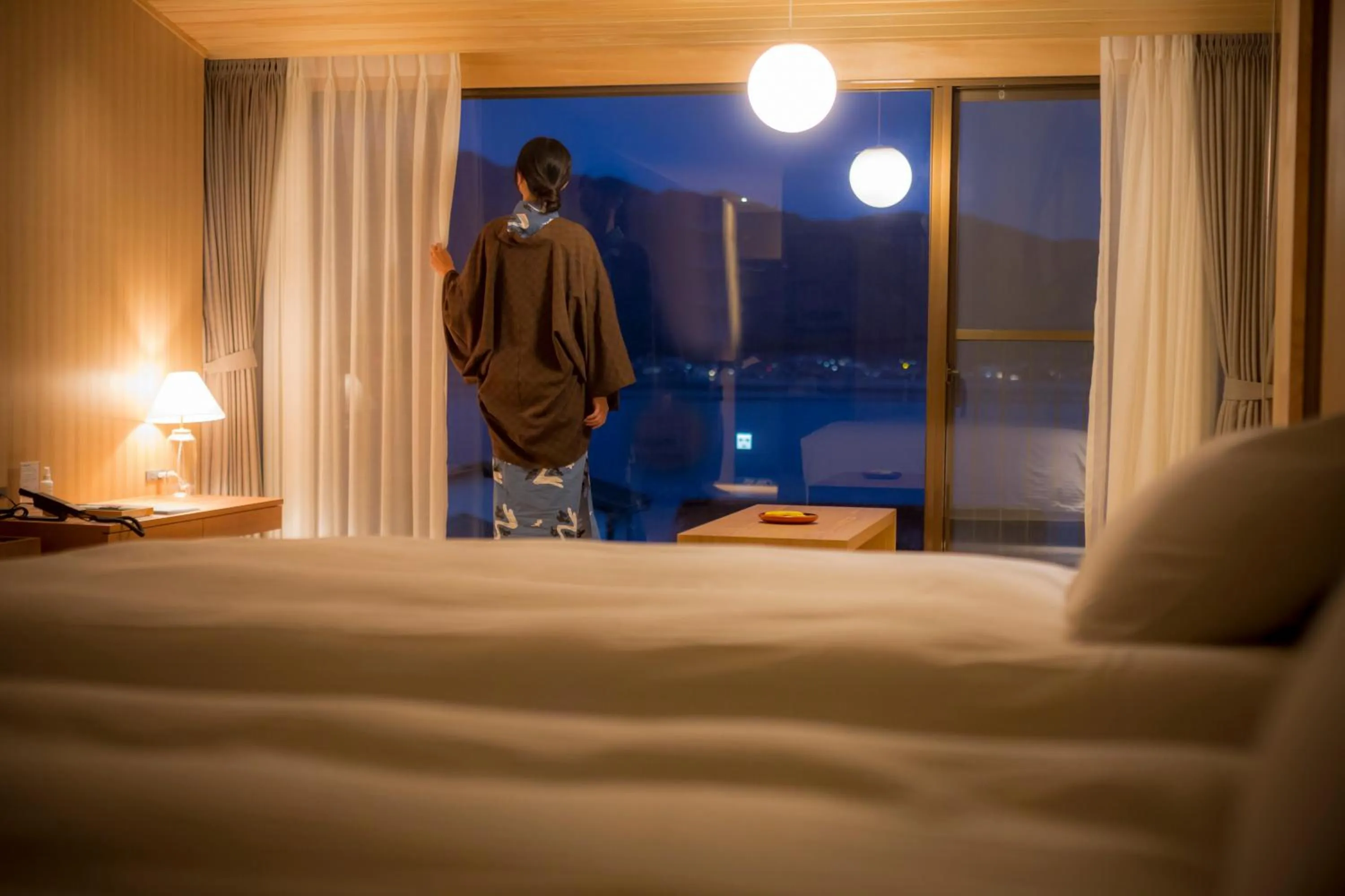 People, Bed in Hotel Kitanoya