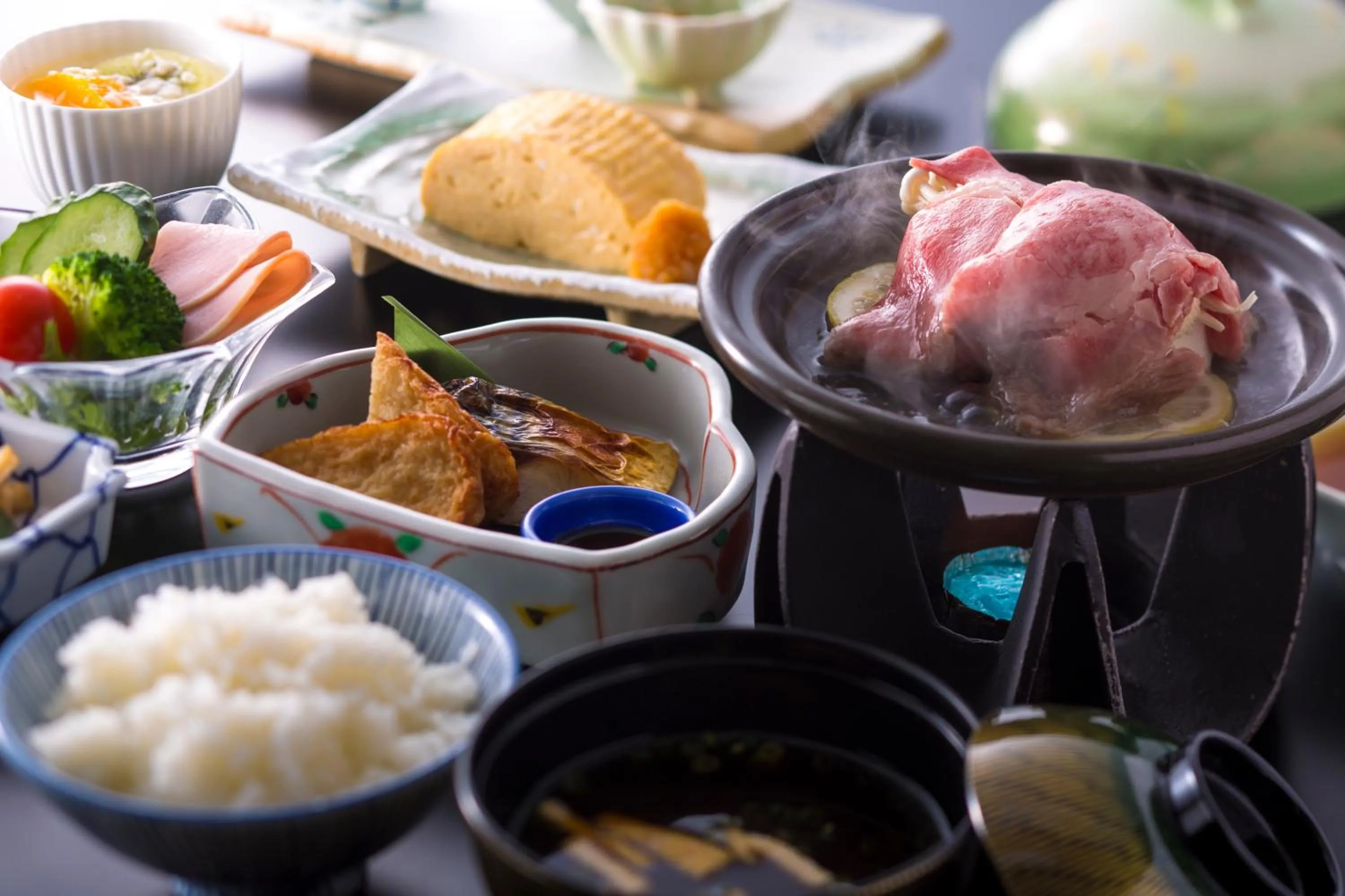 Breakfast in Hotel Kitanoya