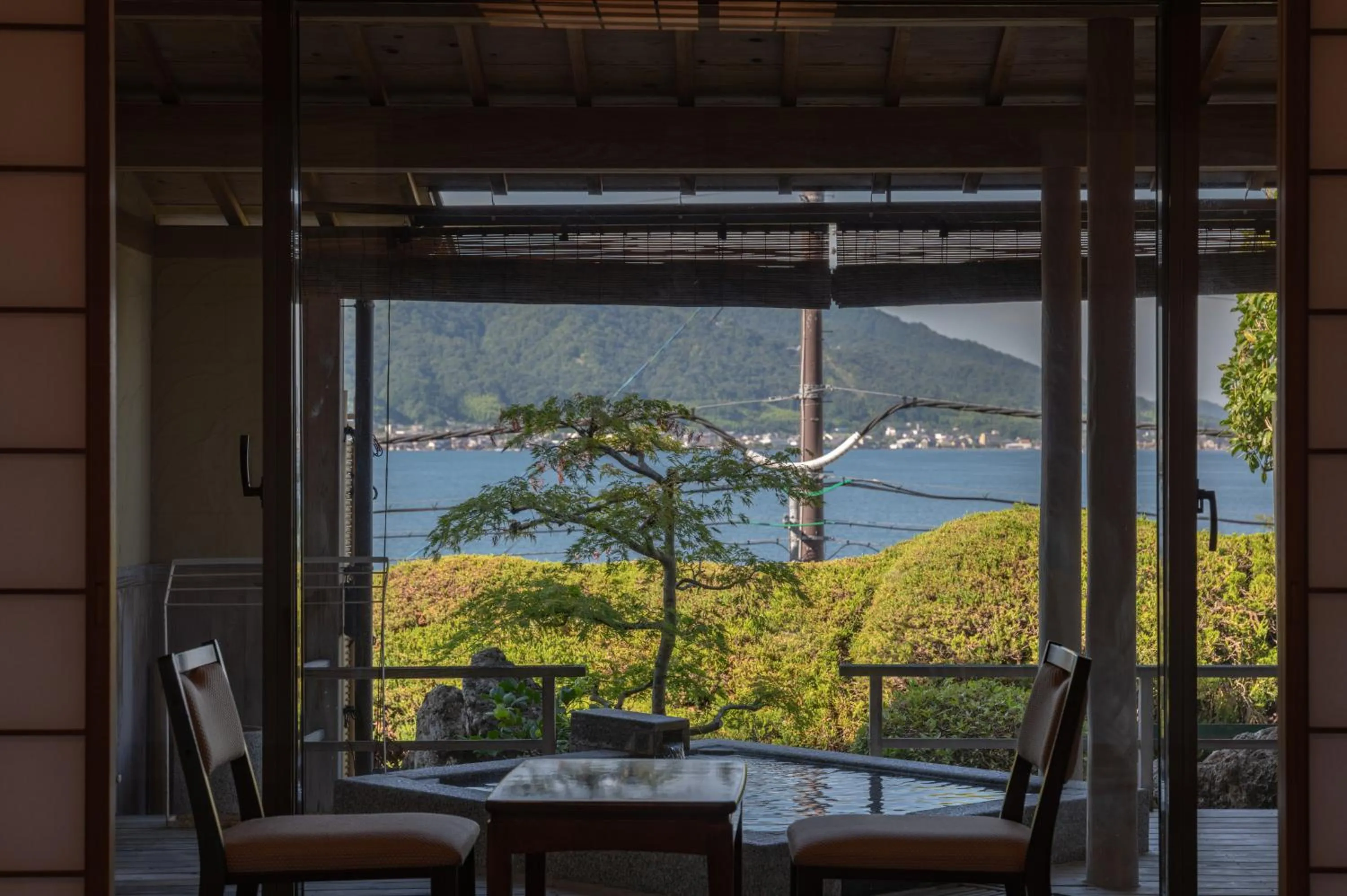 Hot Spring Bath in Hotel Kitanoya