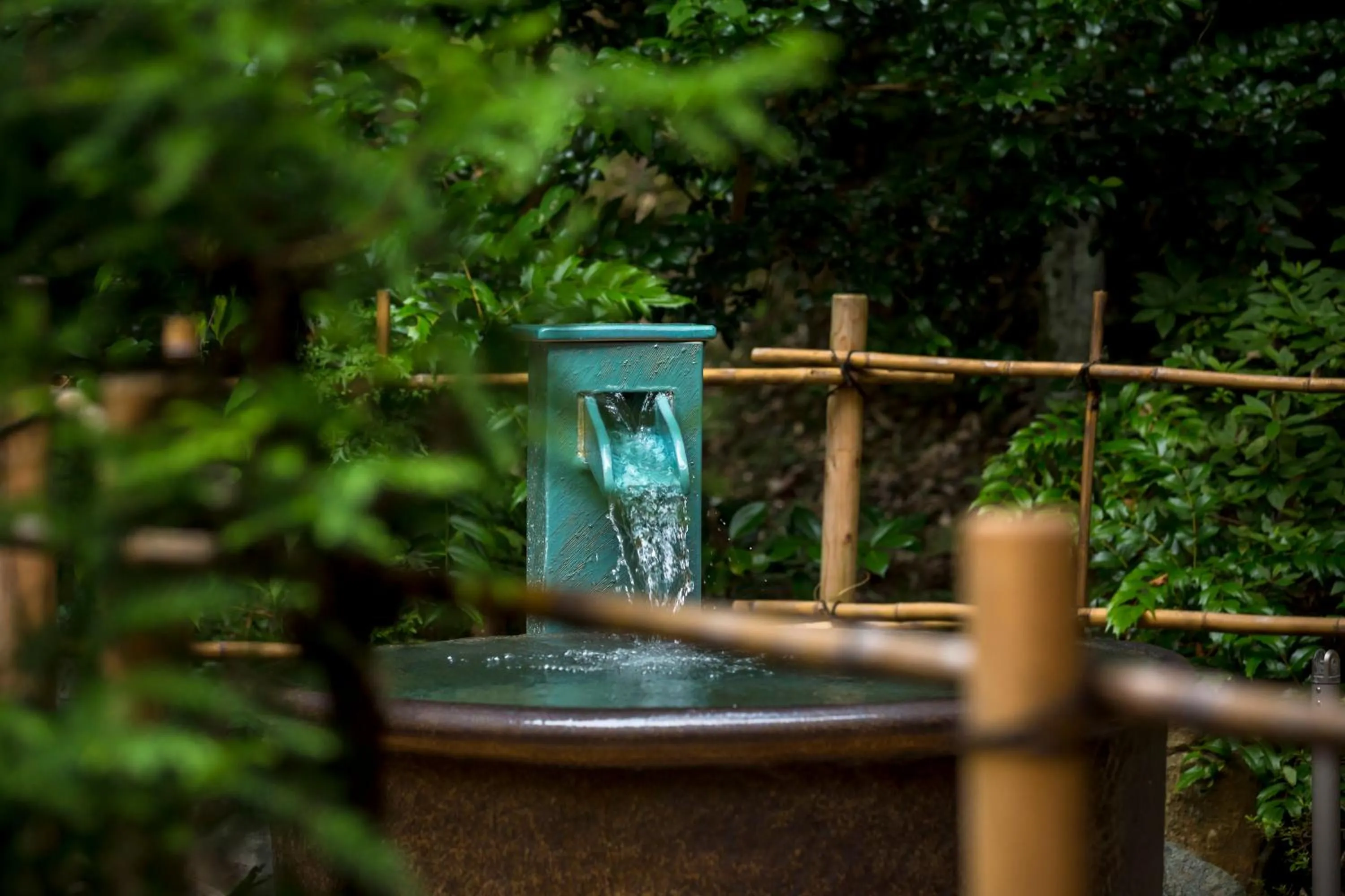 Open Air Bath in Hotel Kitanoya