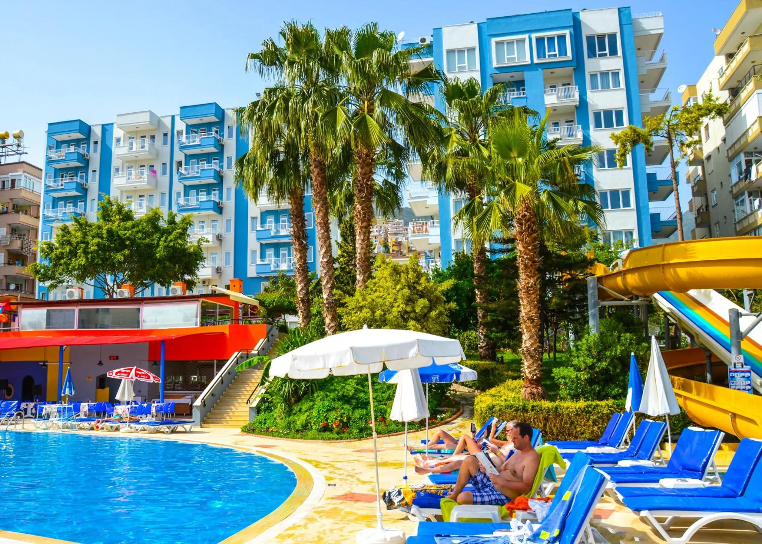 Swimming pool in Ark Apart and Suite Hotel