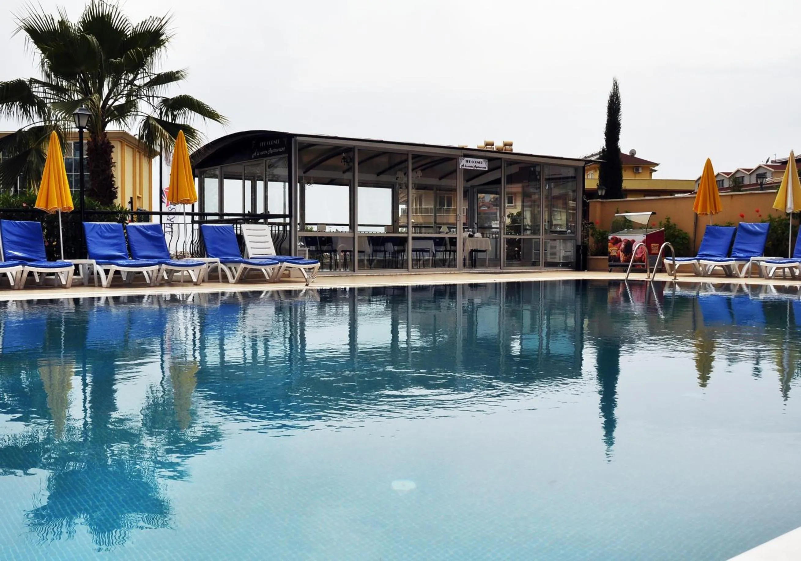 Swimming pool in Ark Apart and Suite Hotel