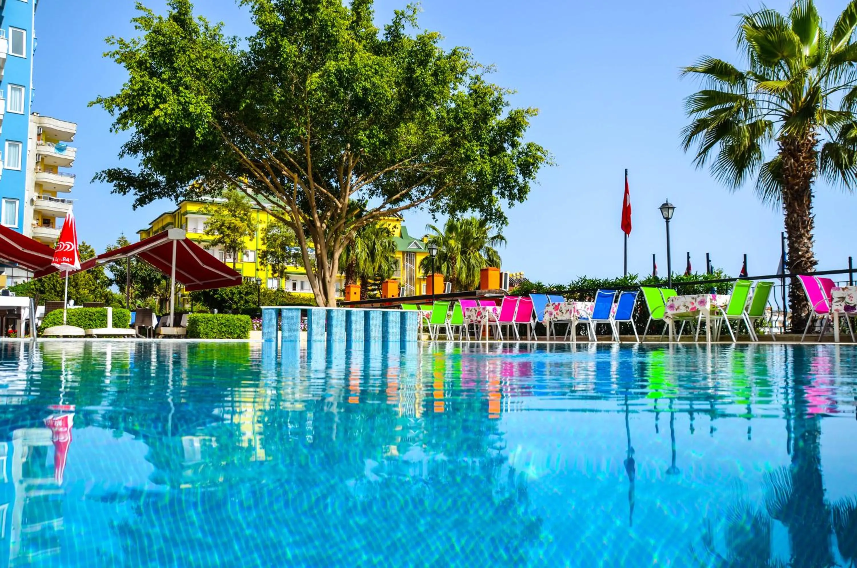 Swimming pool in Ark Apart and Suite Hotel