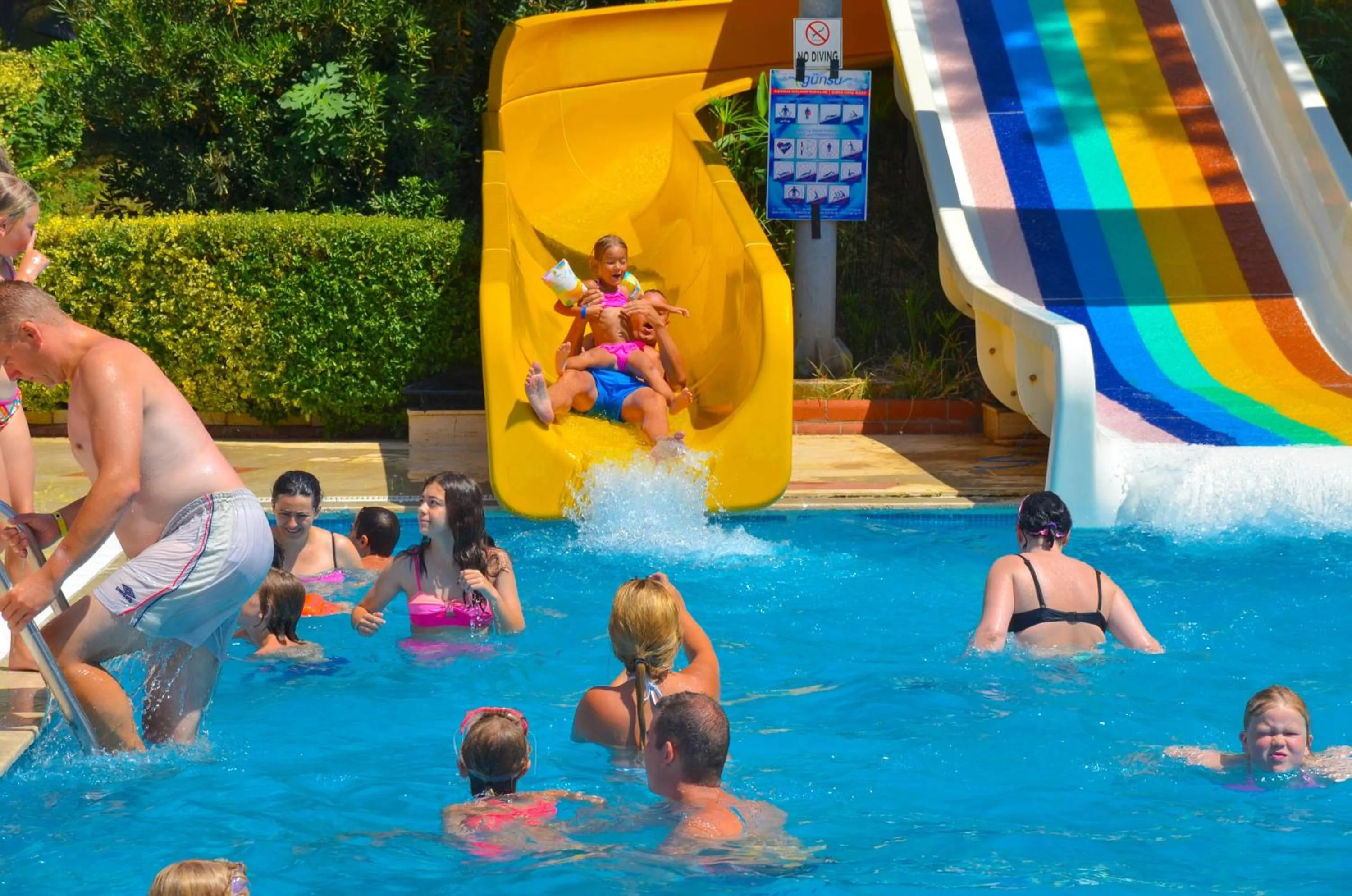 Aqua park in Ark Apart and Suite Hotel