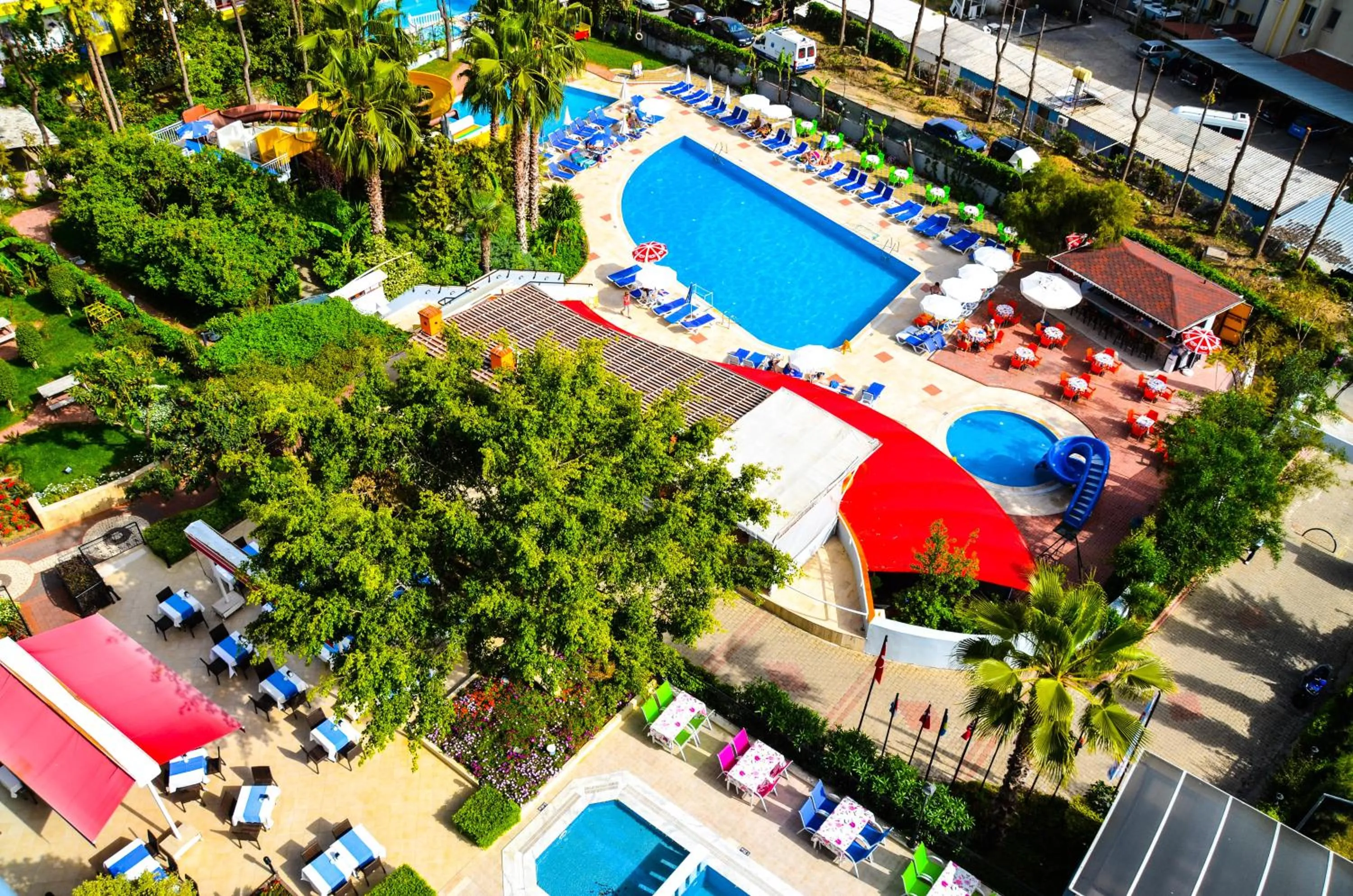 Bird's eye view in Ark Apart and Suite Hotel