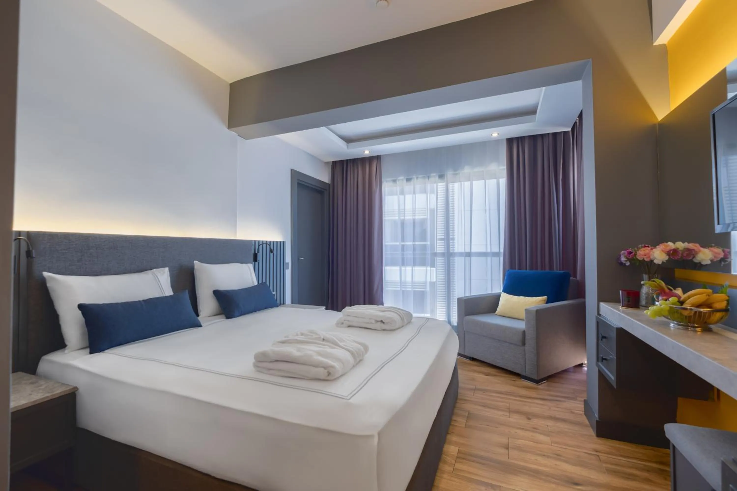 Photo of the whole room, Bed in Oba Star Hotel - Ultra All Inclusive