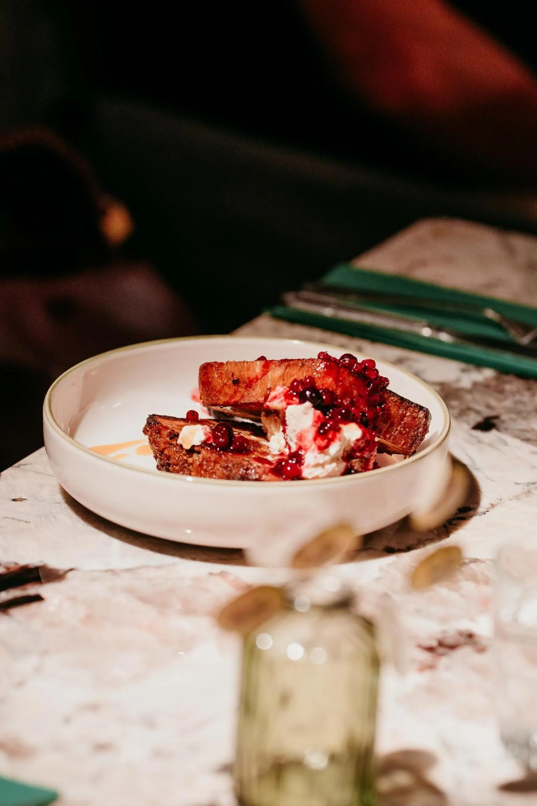 Food and drinks in The Flint Hotel