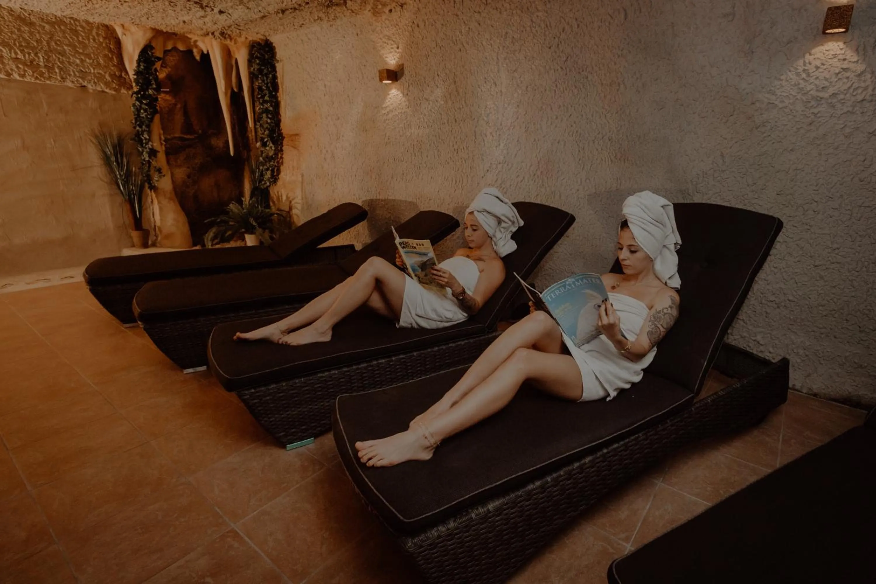 Spa and wellness centre/facilities in Sporthotel Kitz