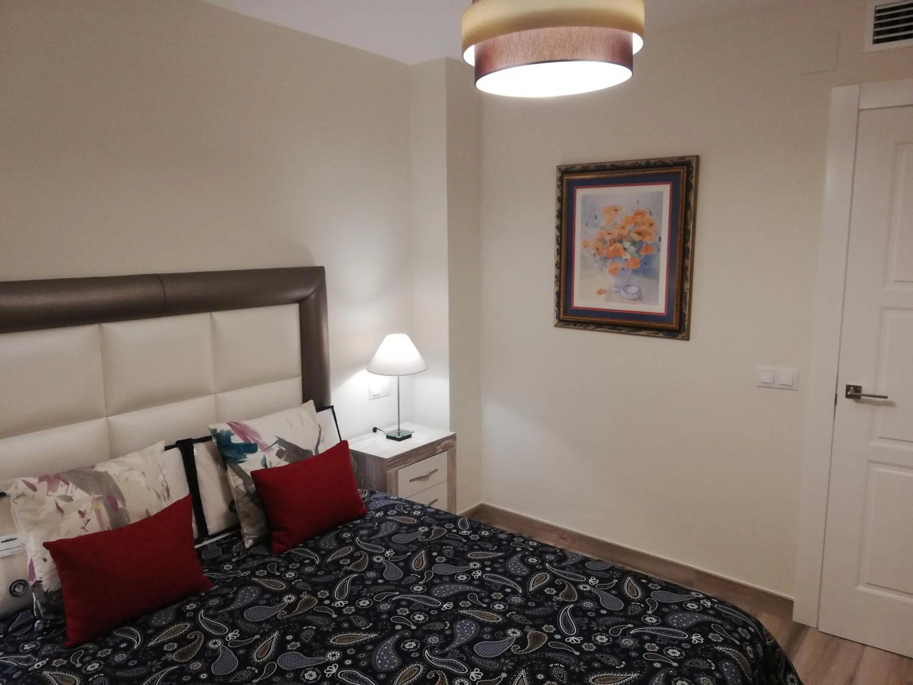 Bed in Apartamento Aurora