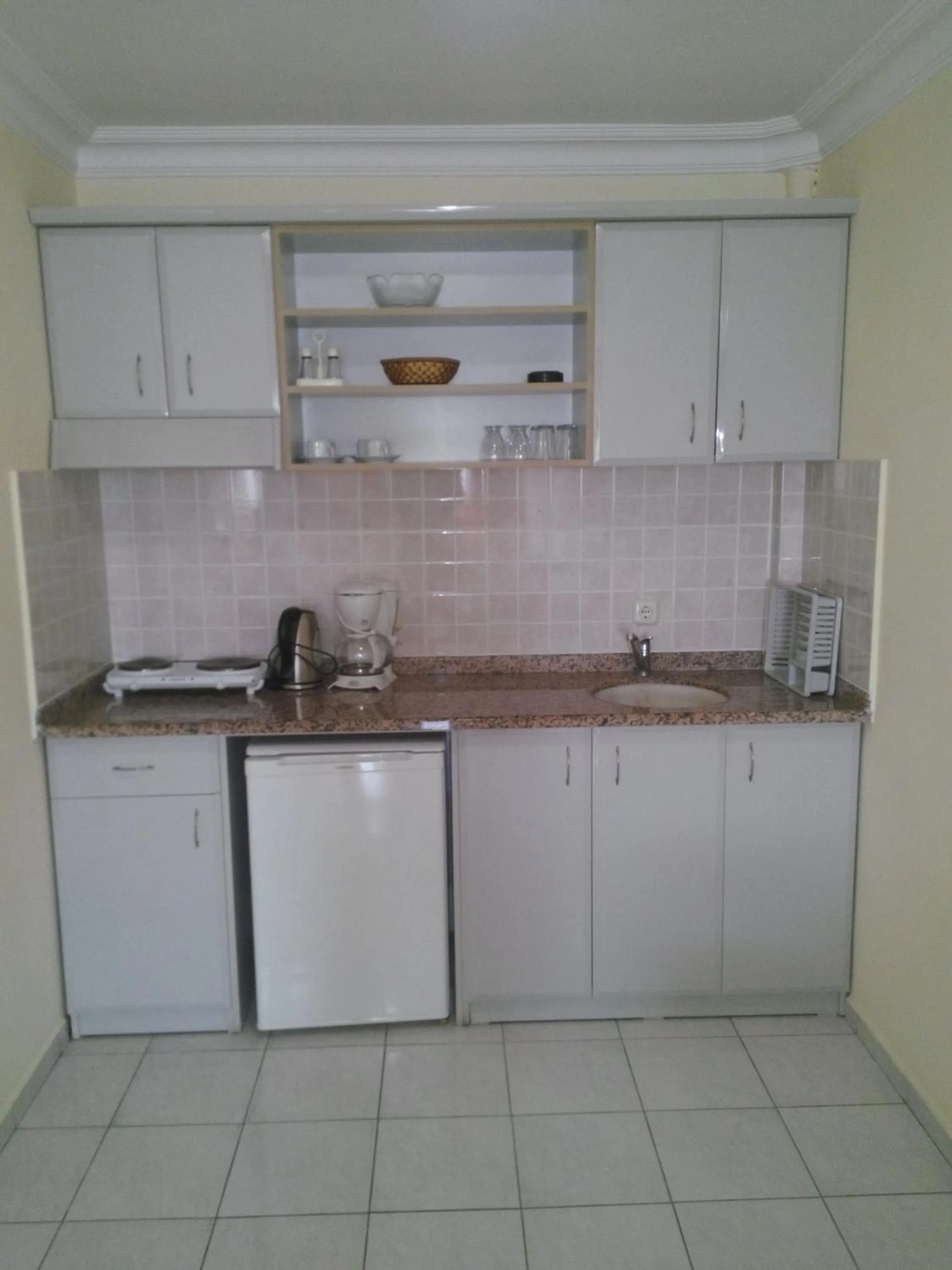 Kitchen or kitchenette in Sailor Apart Hotel