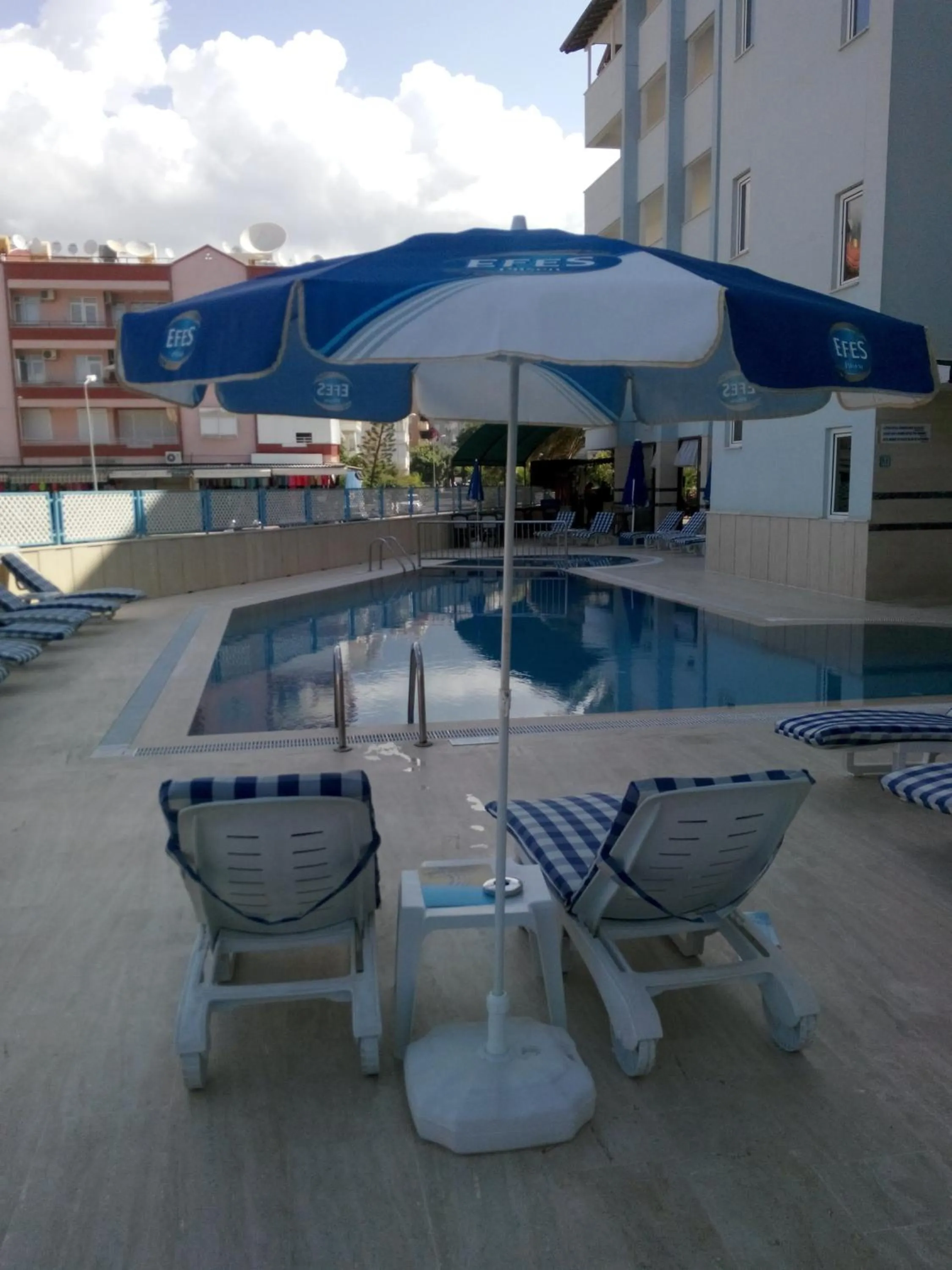 Swimming pool in Sailor Apart Hotel