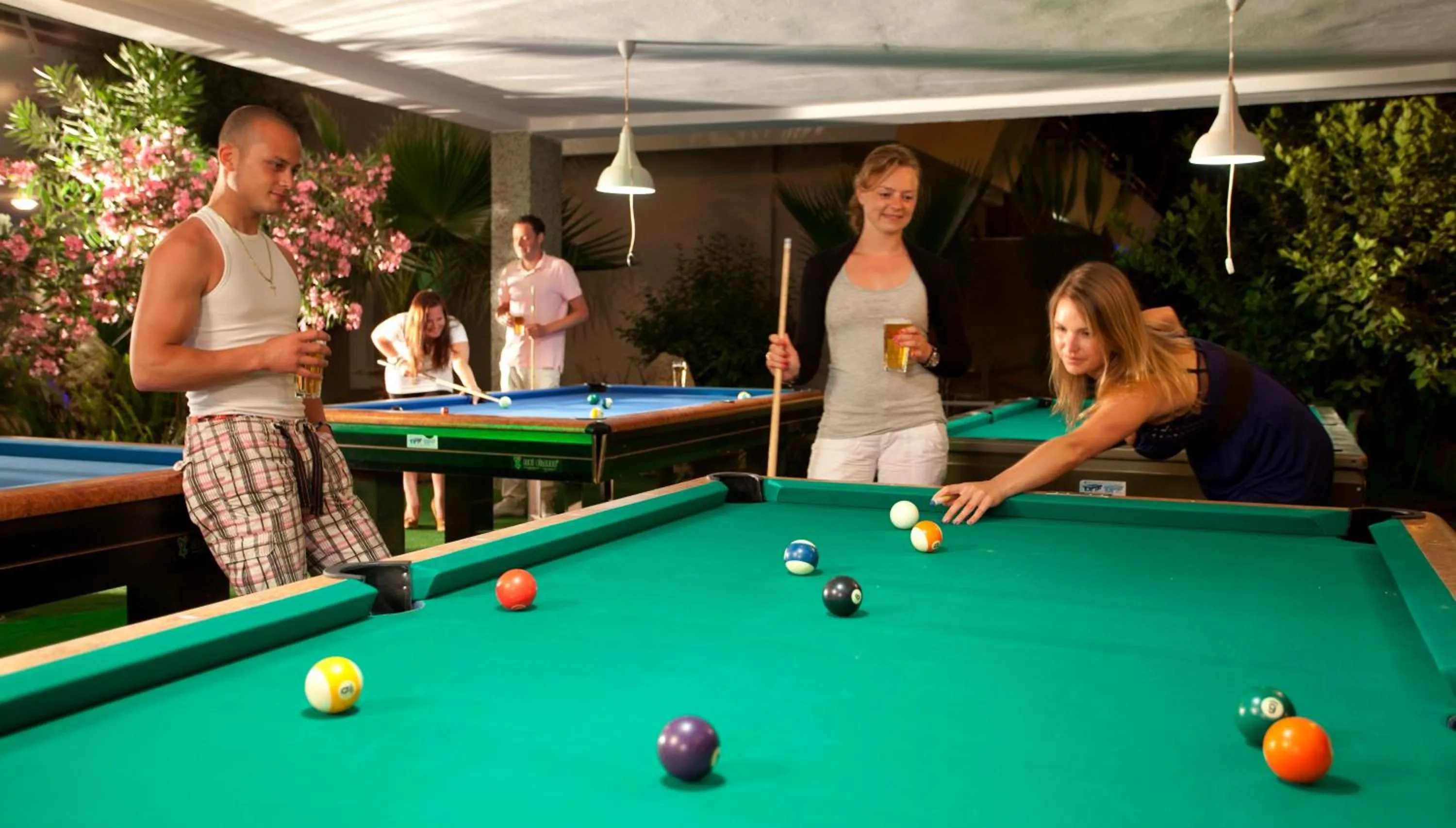 People in Club Mermaid Village