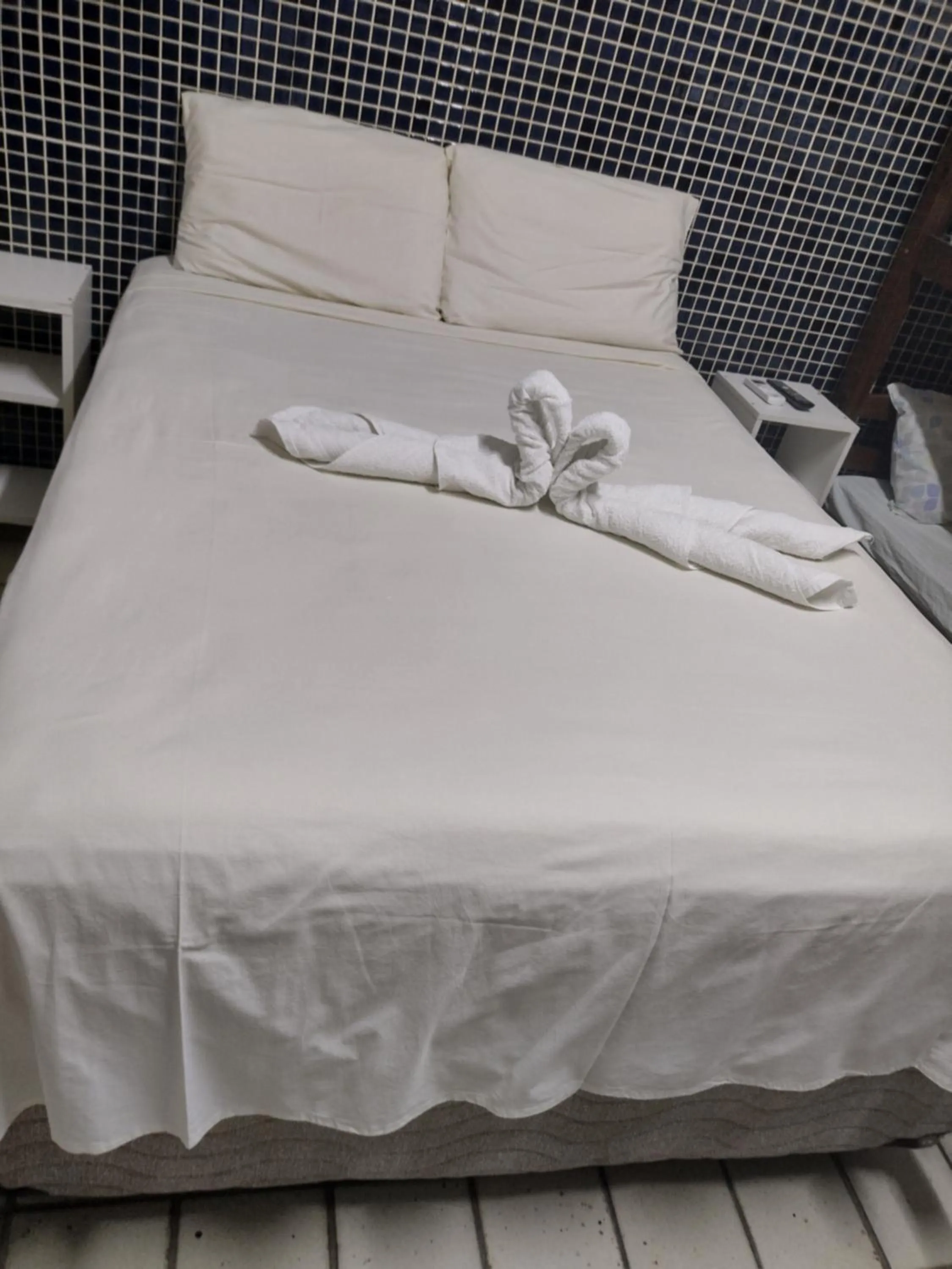 Bed in O Portuga Pousada