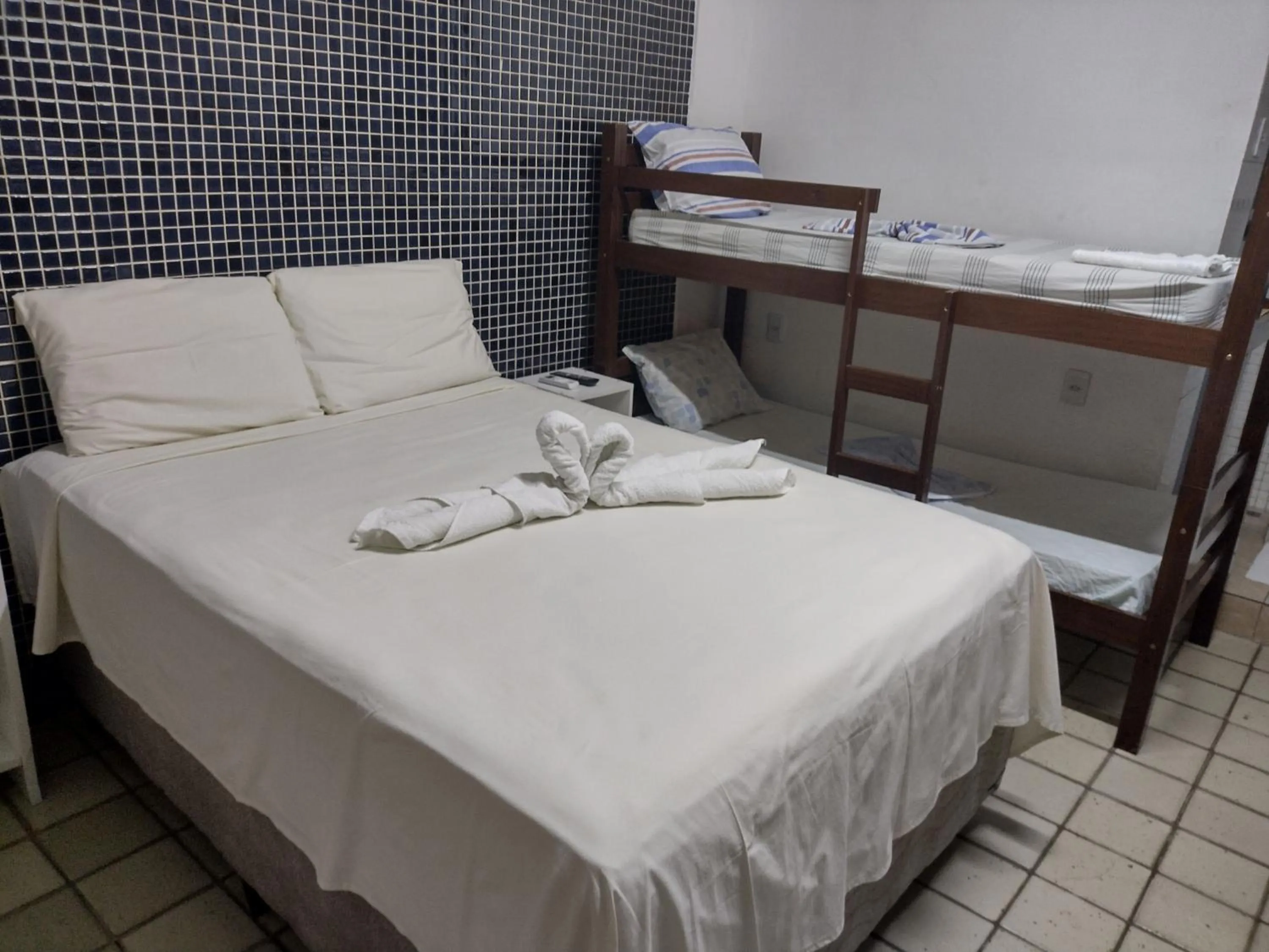 Bed in O Portuga Pousada