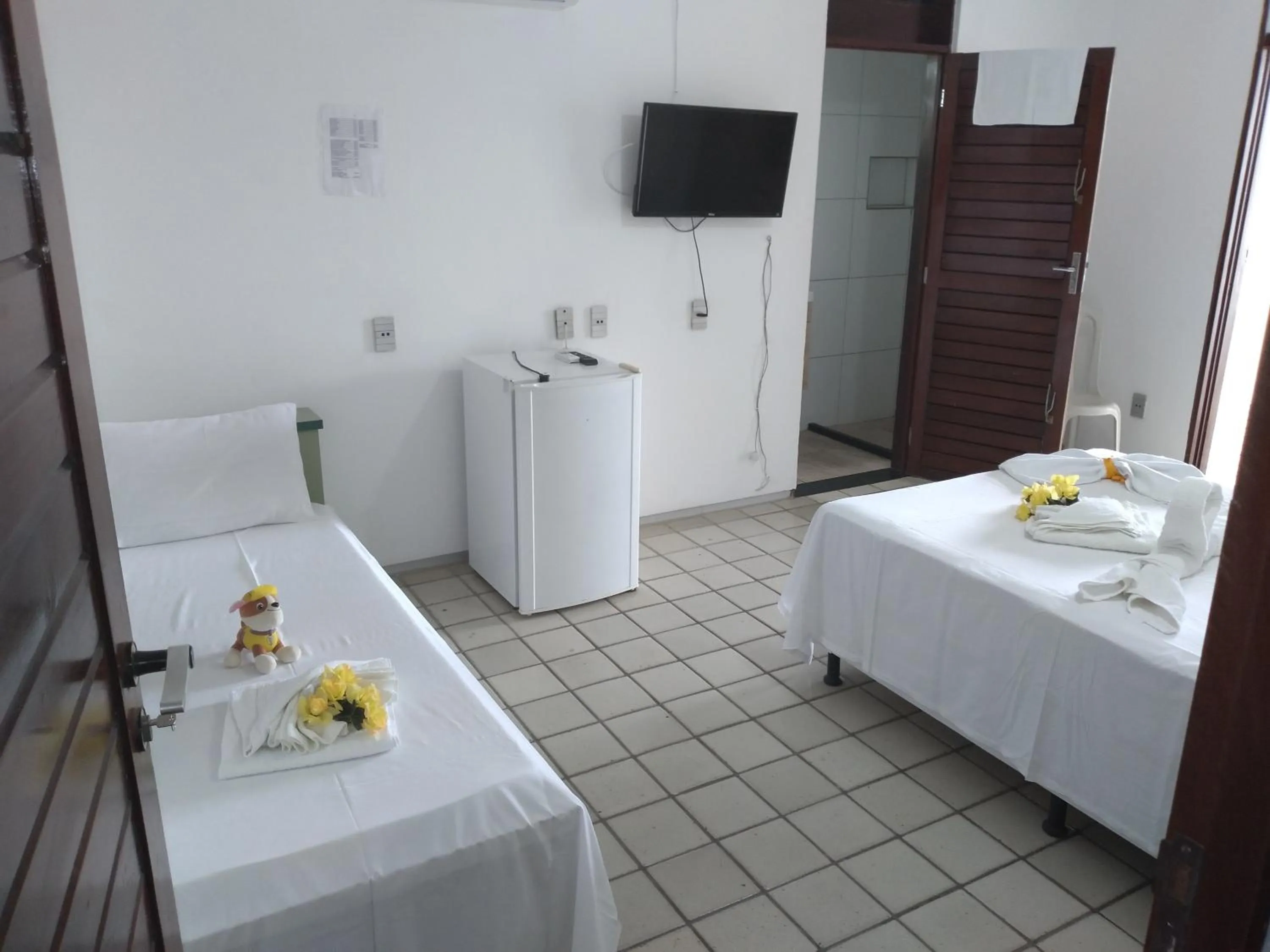 Bed in O Portuga Pousada