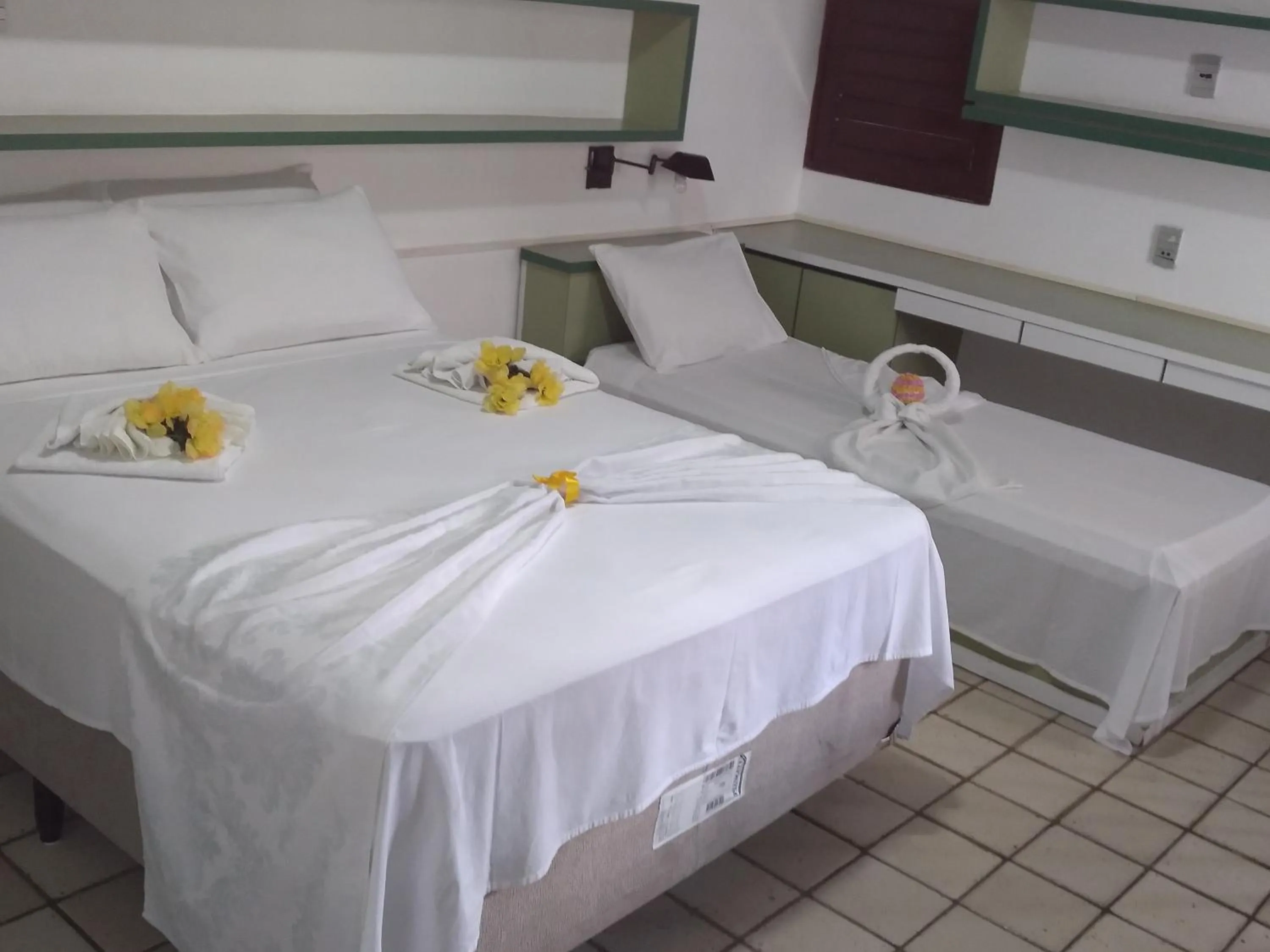 Bed in O Portuga Pousada