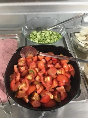 Buffet breakfast in Porto Matina