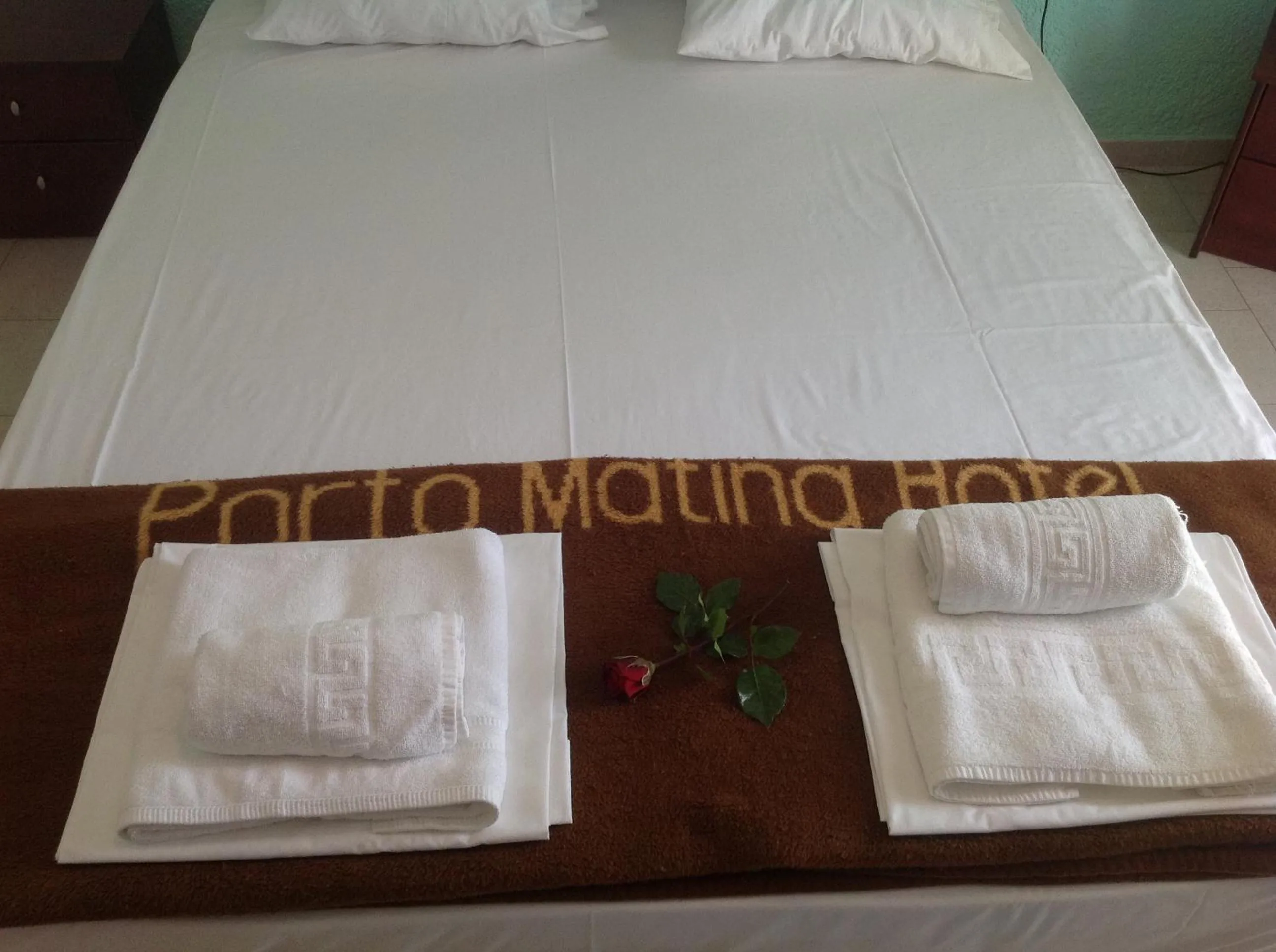 Decorative detail, Bed in Porto Matina