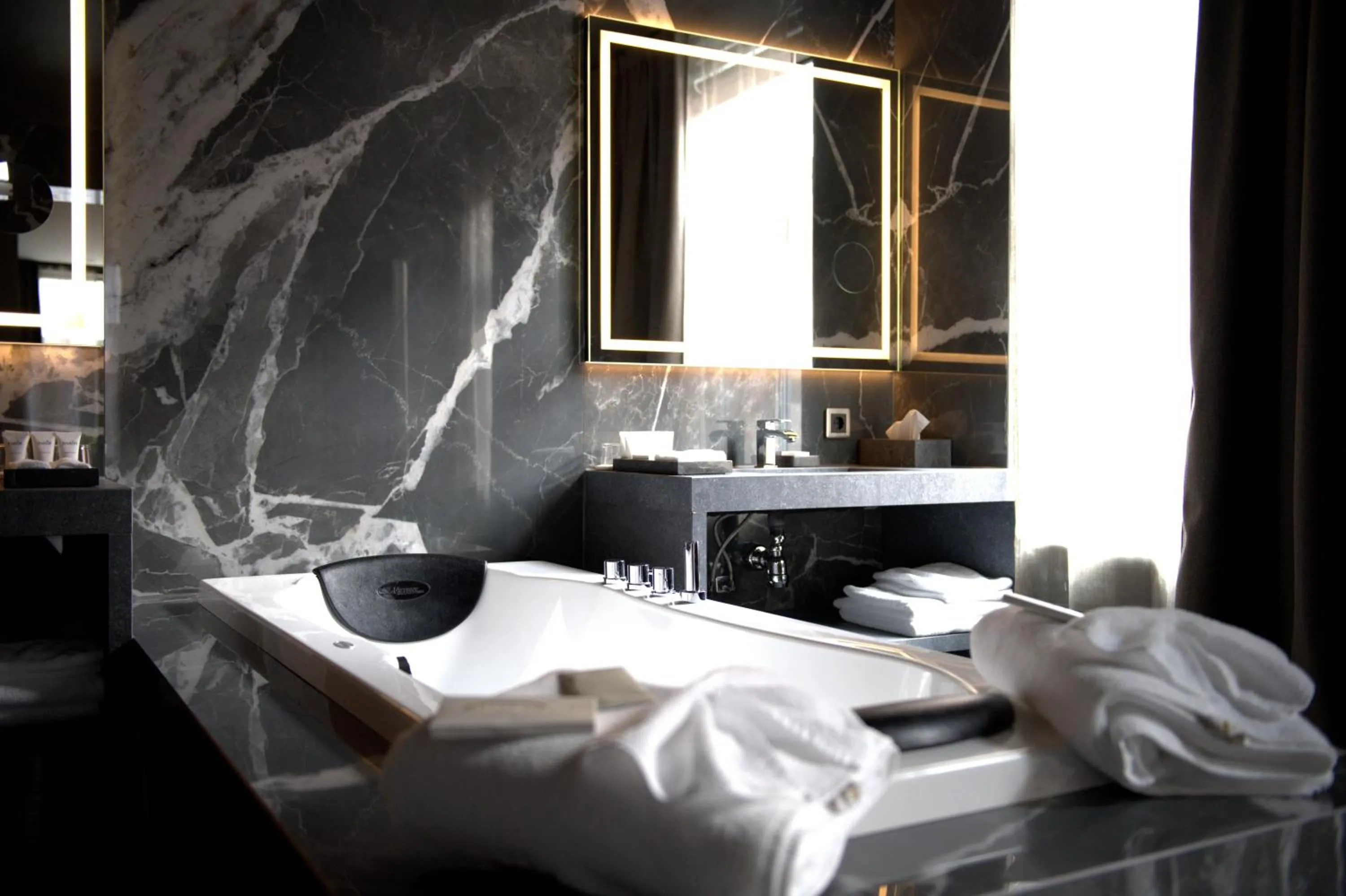 Bathroom in The Lamp Hotel & Spa