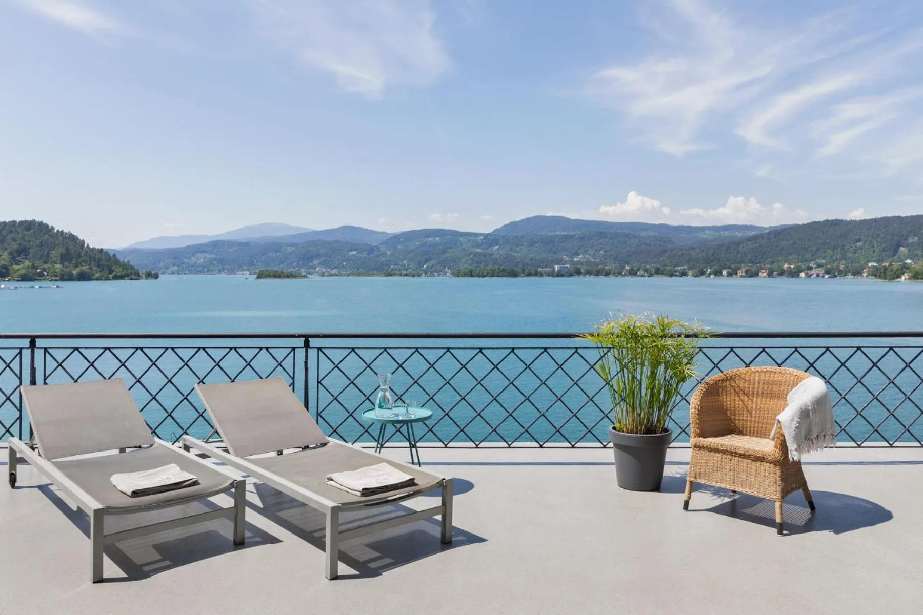 Balcony/Terrace in Hotel Linde