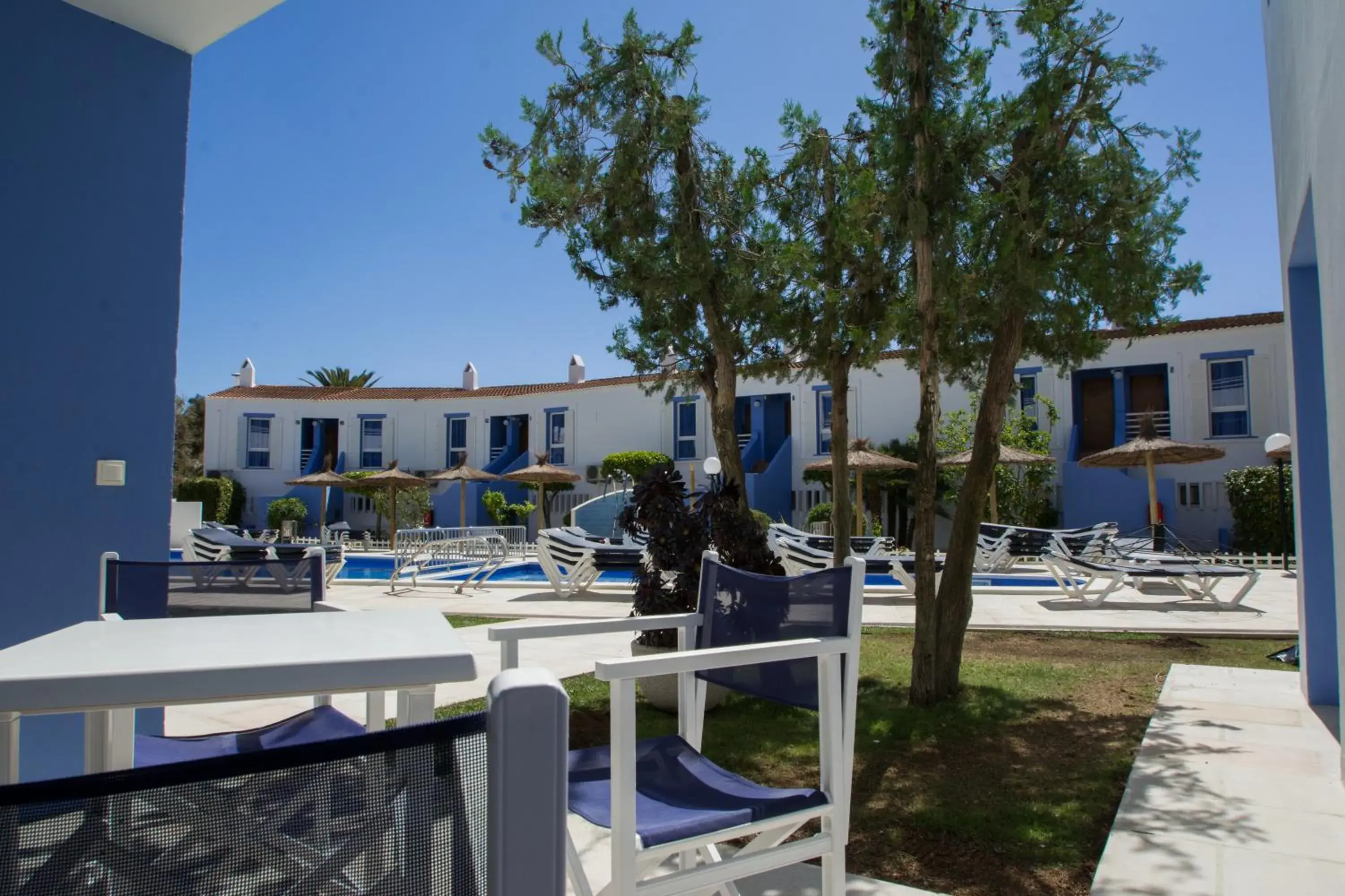 Swimming pool in Galdana Gardens Swimming pool in Galdana Gardens