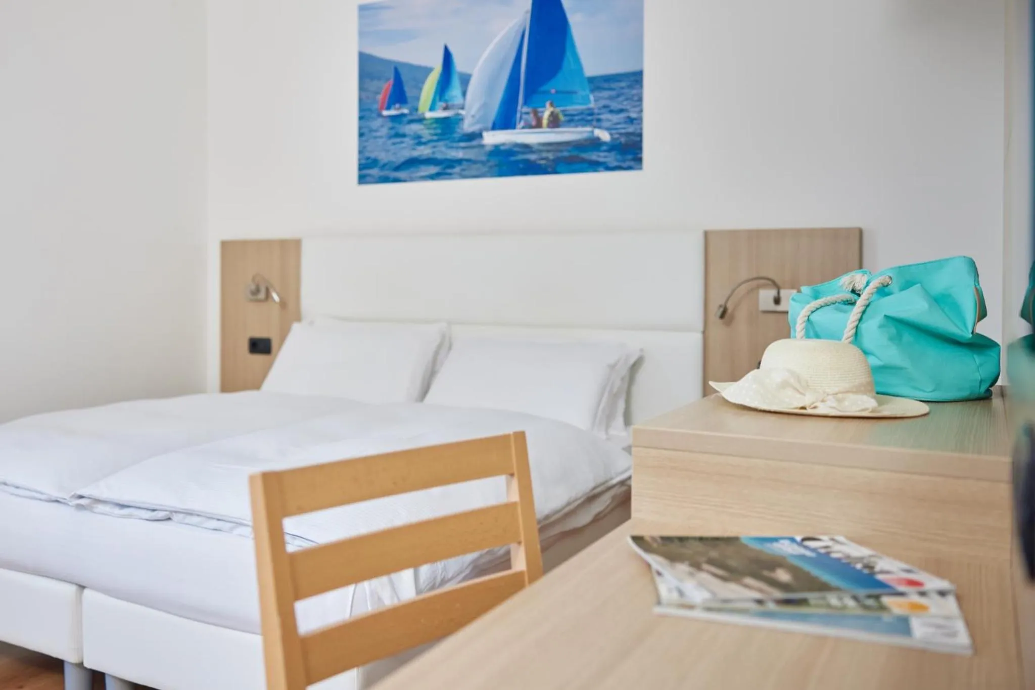 Bedroom in Beach Hotel Rosa