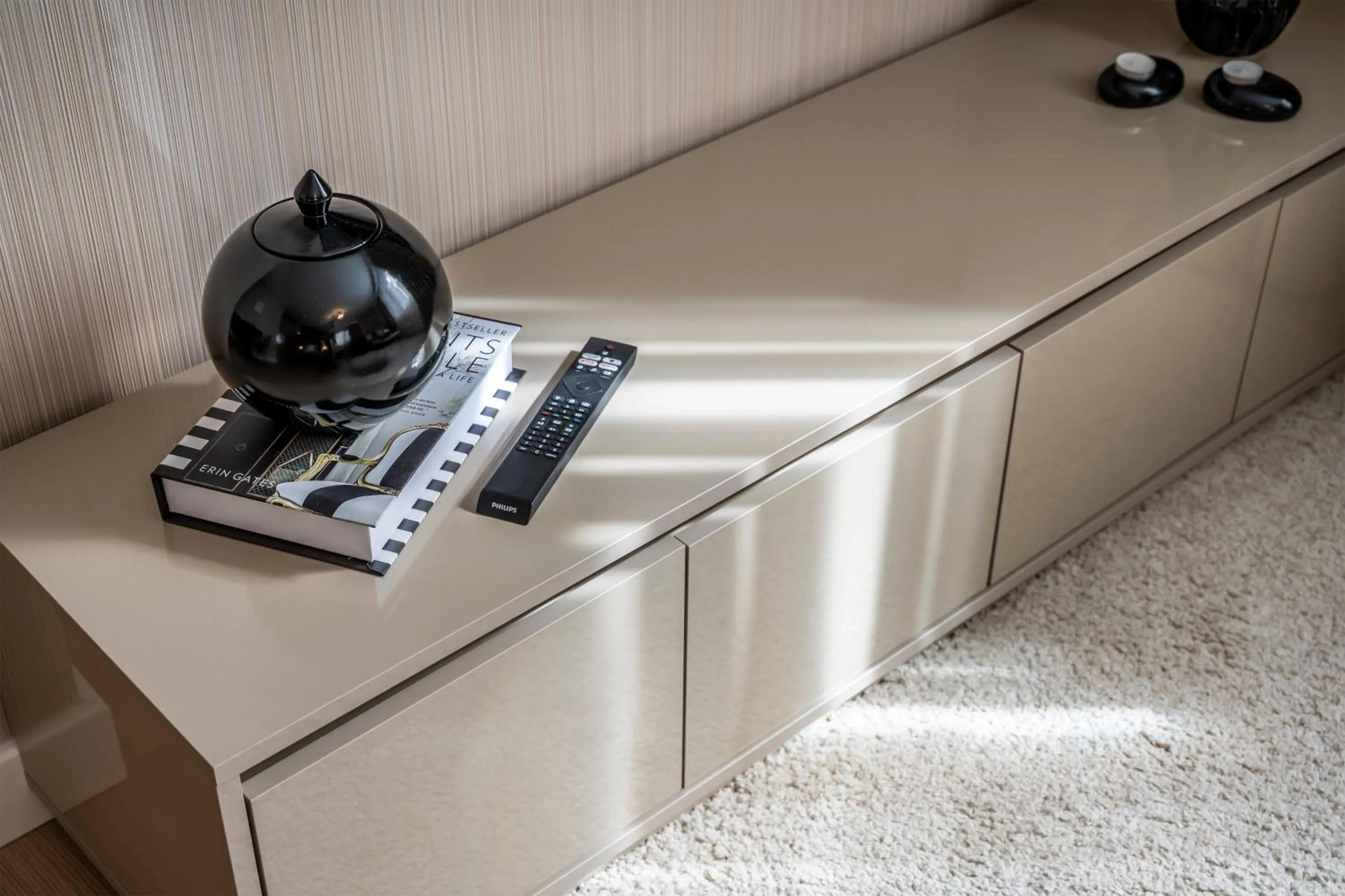 Living room in Çırağan Apart Bosphorus