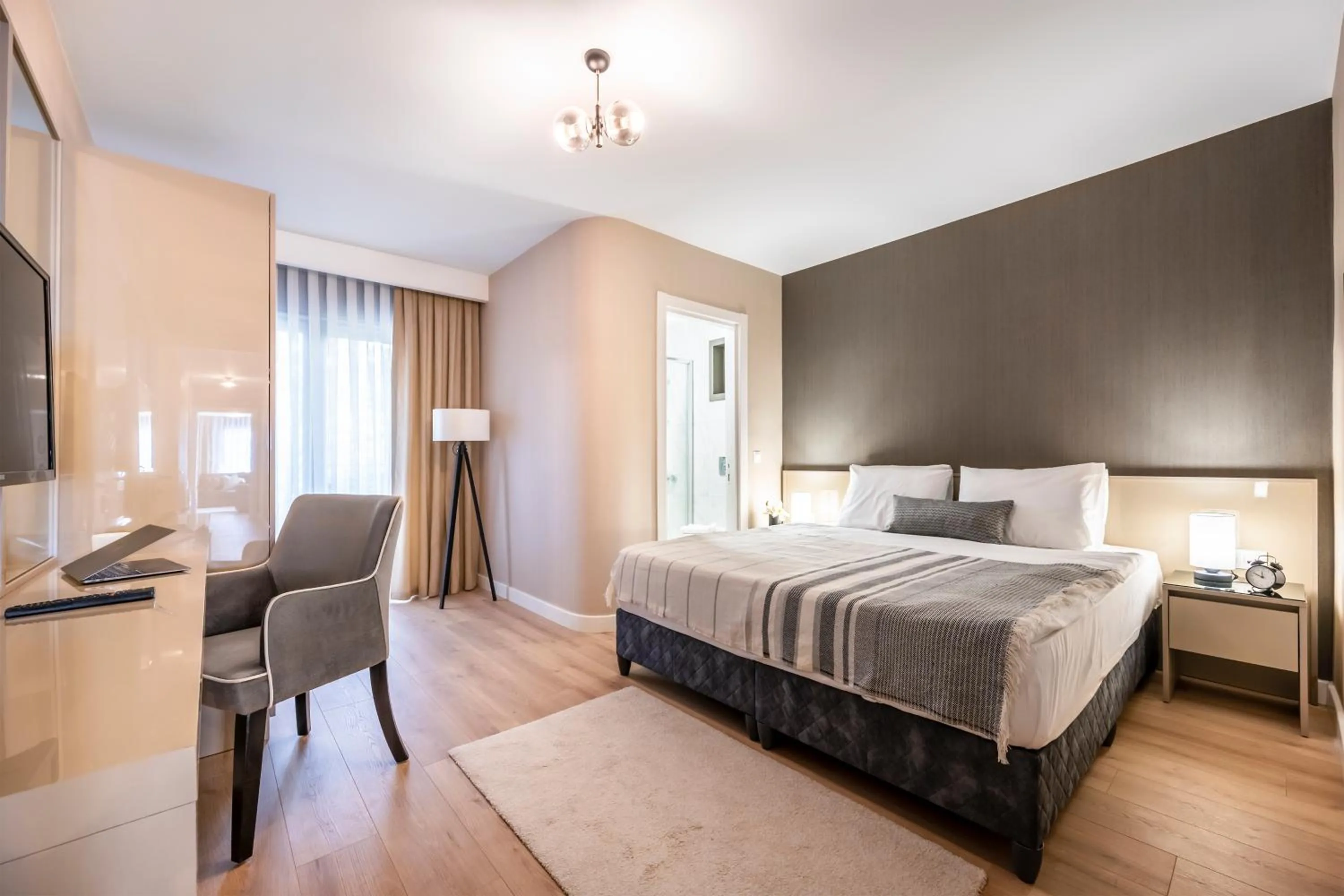 Bedroom, Bed in Çırağan Apart Bosphorus