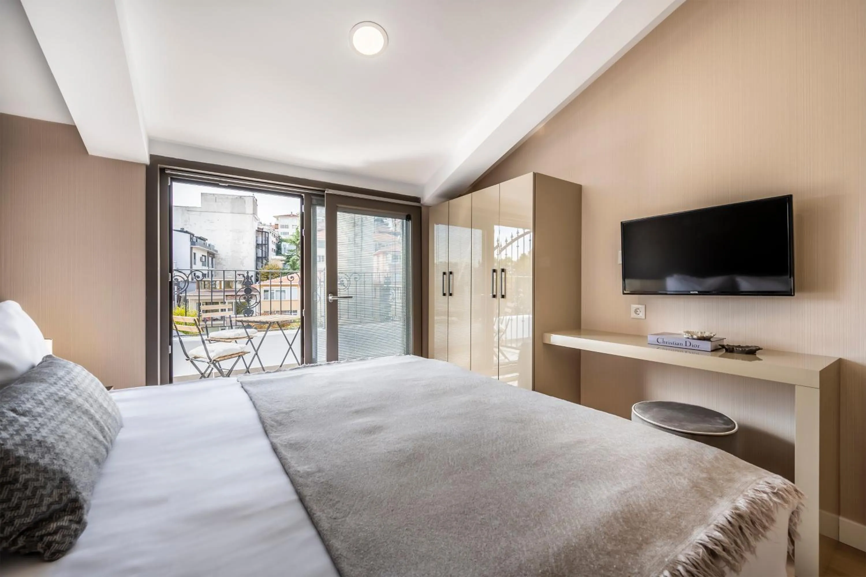 Bedroom, Bed in Çırağan Apart Bosphorus