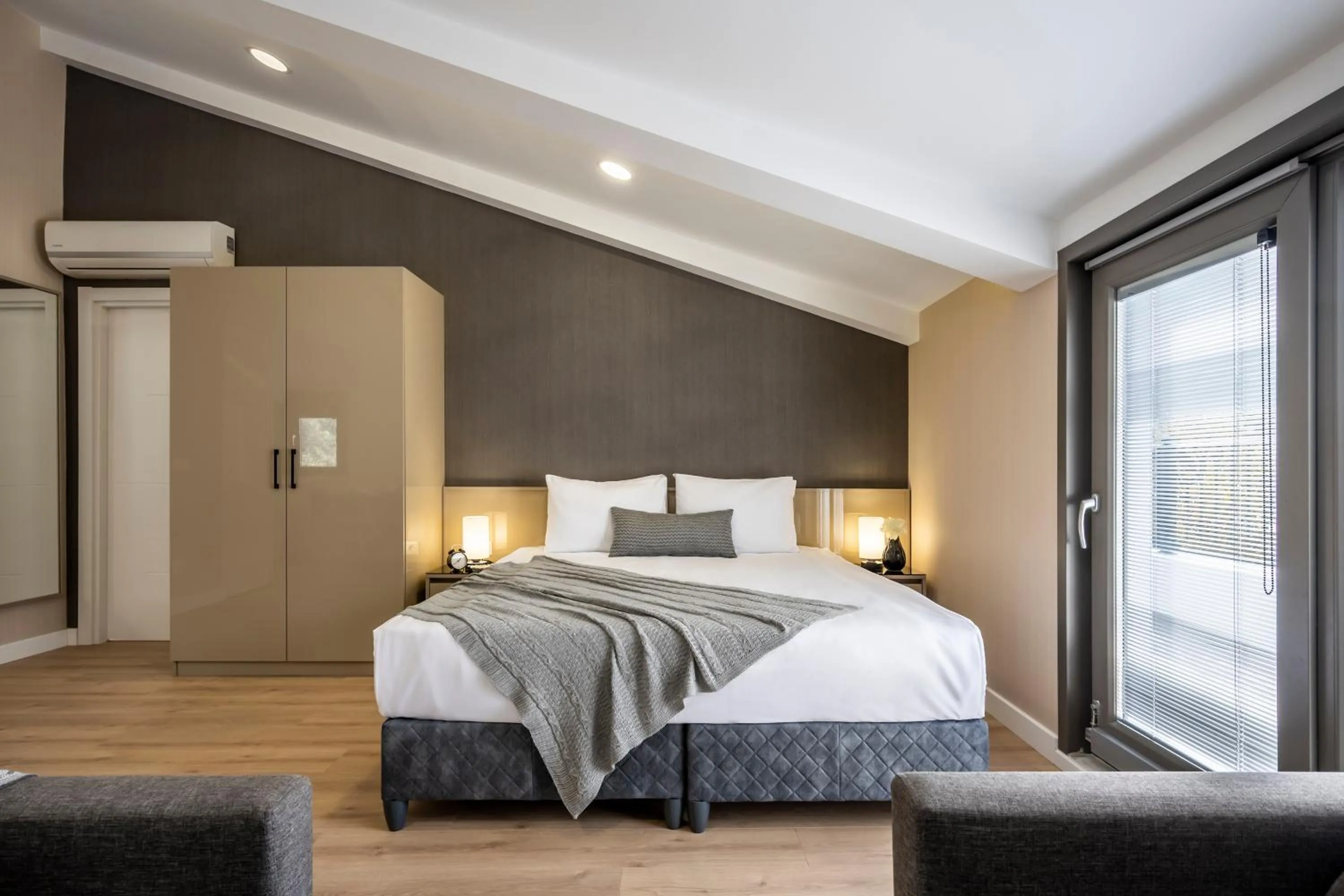 Bed in Çırağan Apart Bosphorus