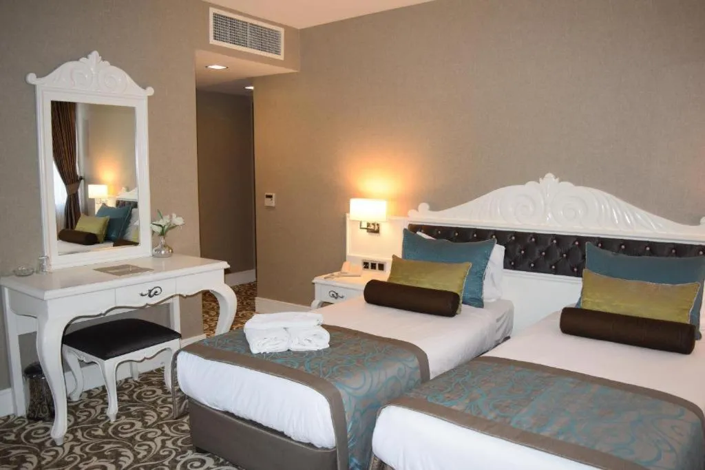 Bed in Taksim Line Hotel