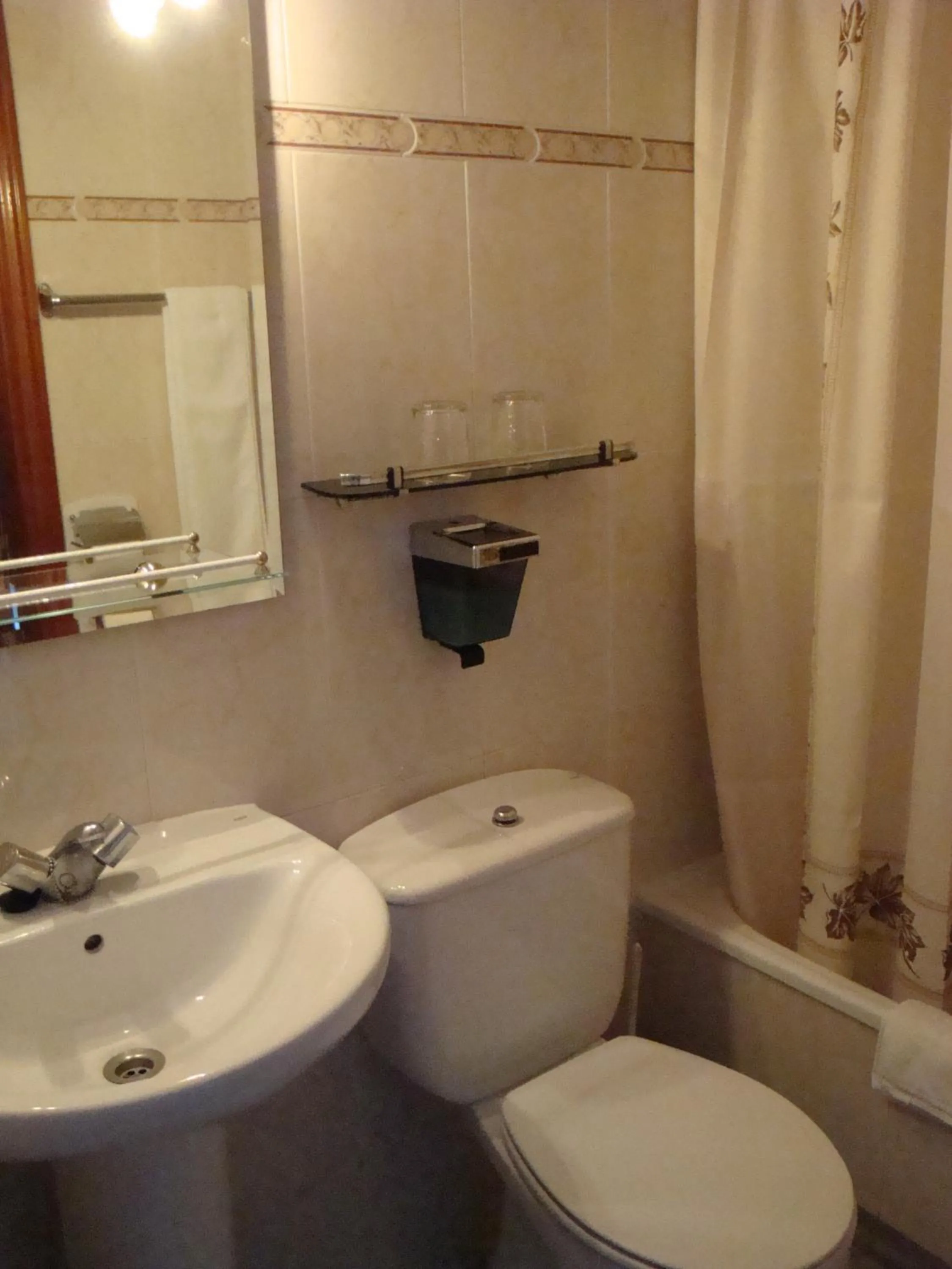 Toilet in Hostal Zamora