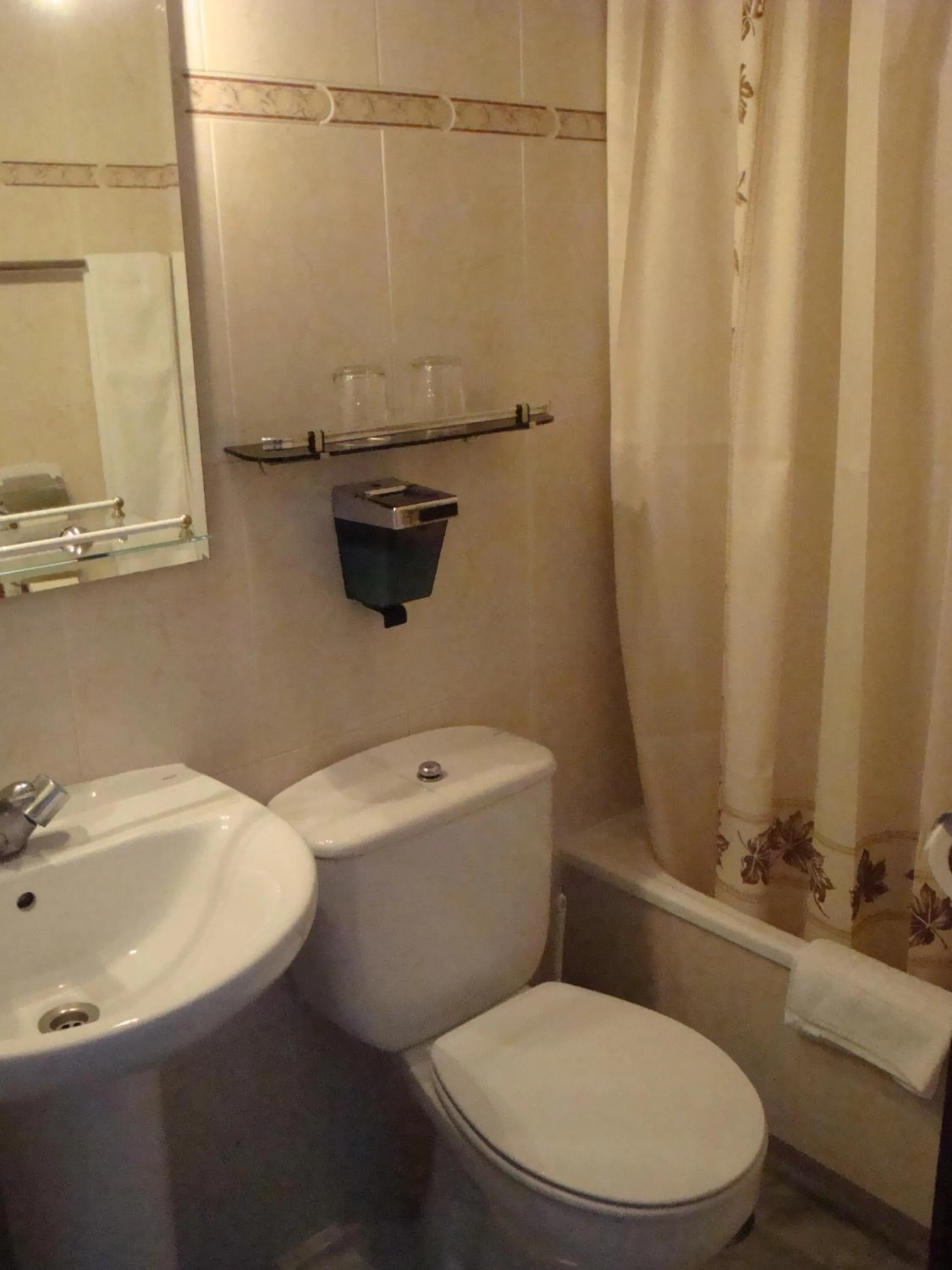 Toilet in Hostal Zamora