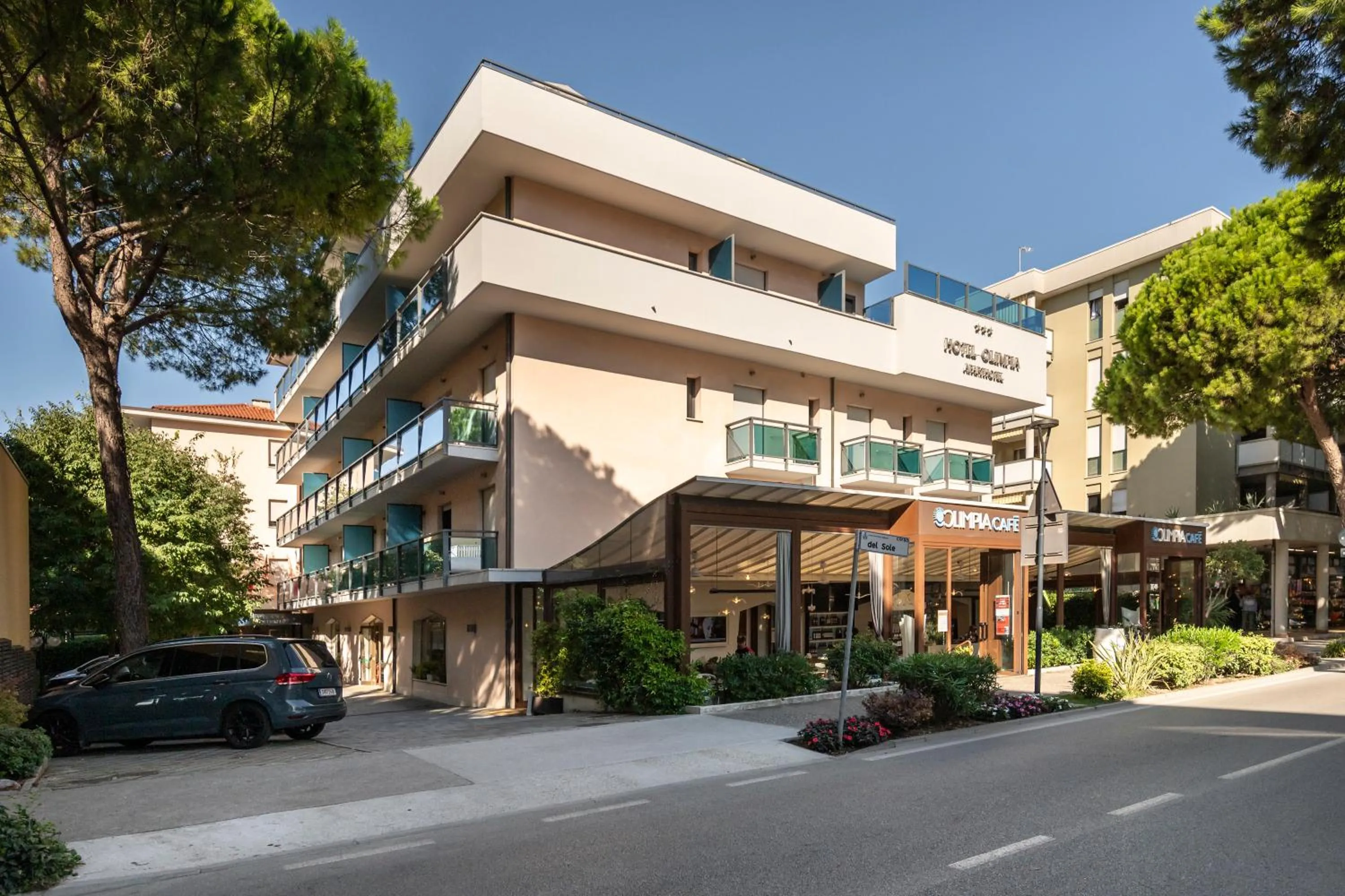 Property building in Olimpia Hotel & Aparthotel