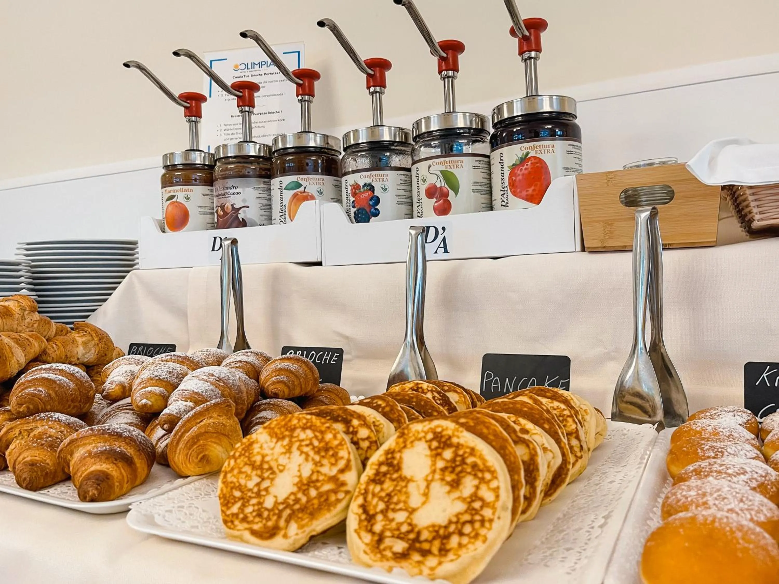 Breakfast in Olimpia Hotel & Aparthotel